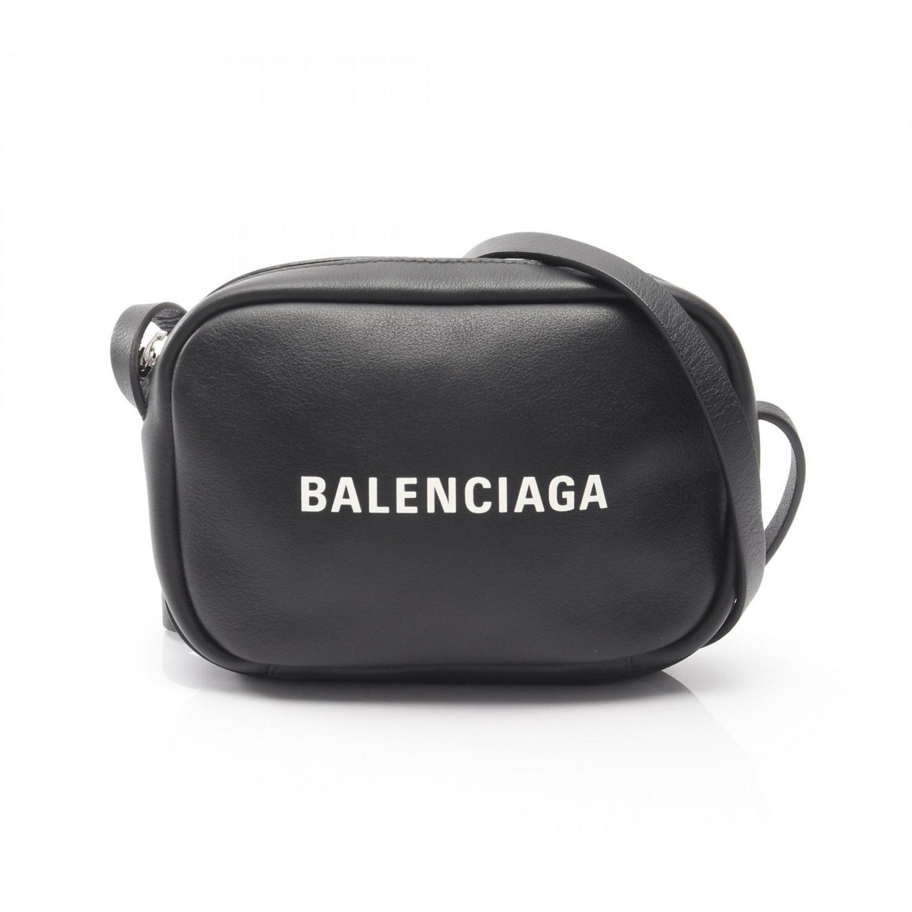 Balenciaga Everyday Camera Bag XS, a leather shoulder bag in model