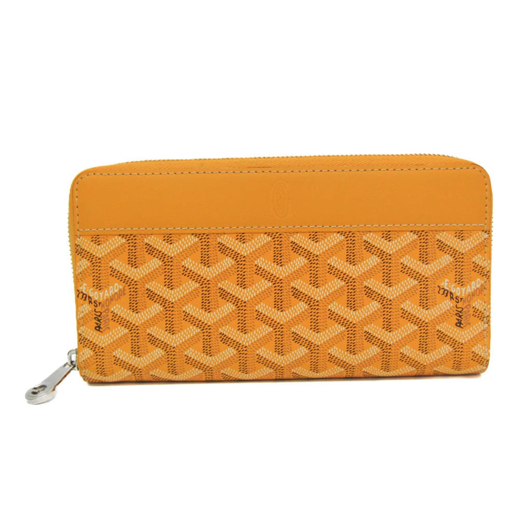 Goyard Matignon Women,Men Leather,Coated Canvas Long Wallet (bi-fold)