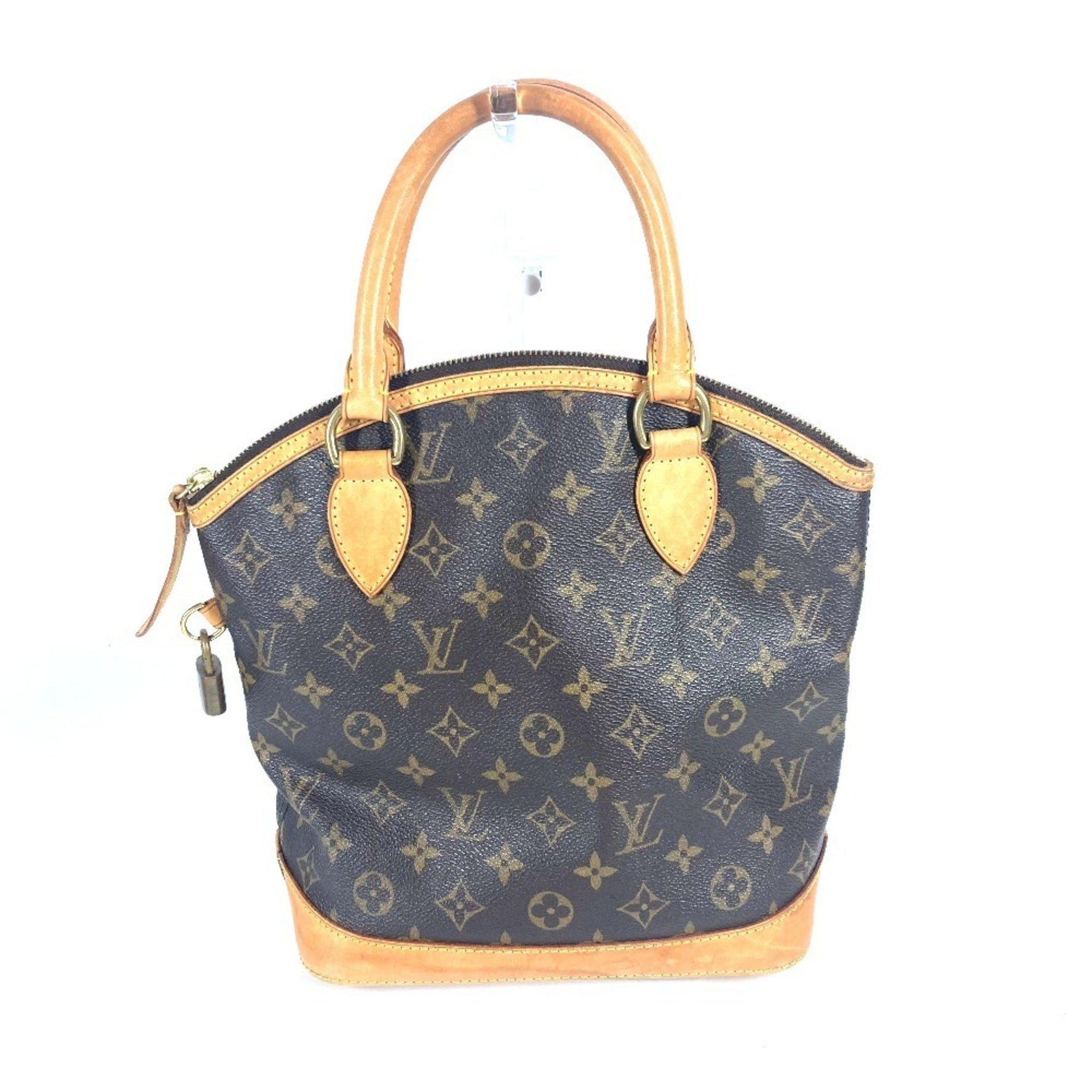 Louis Vuitton Monogram Lockit Handbag, Canvas
