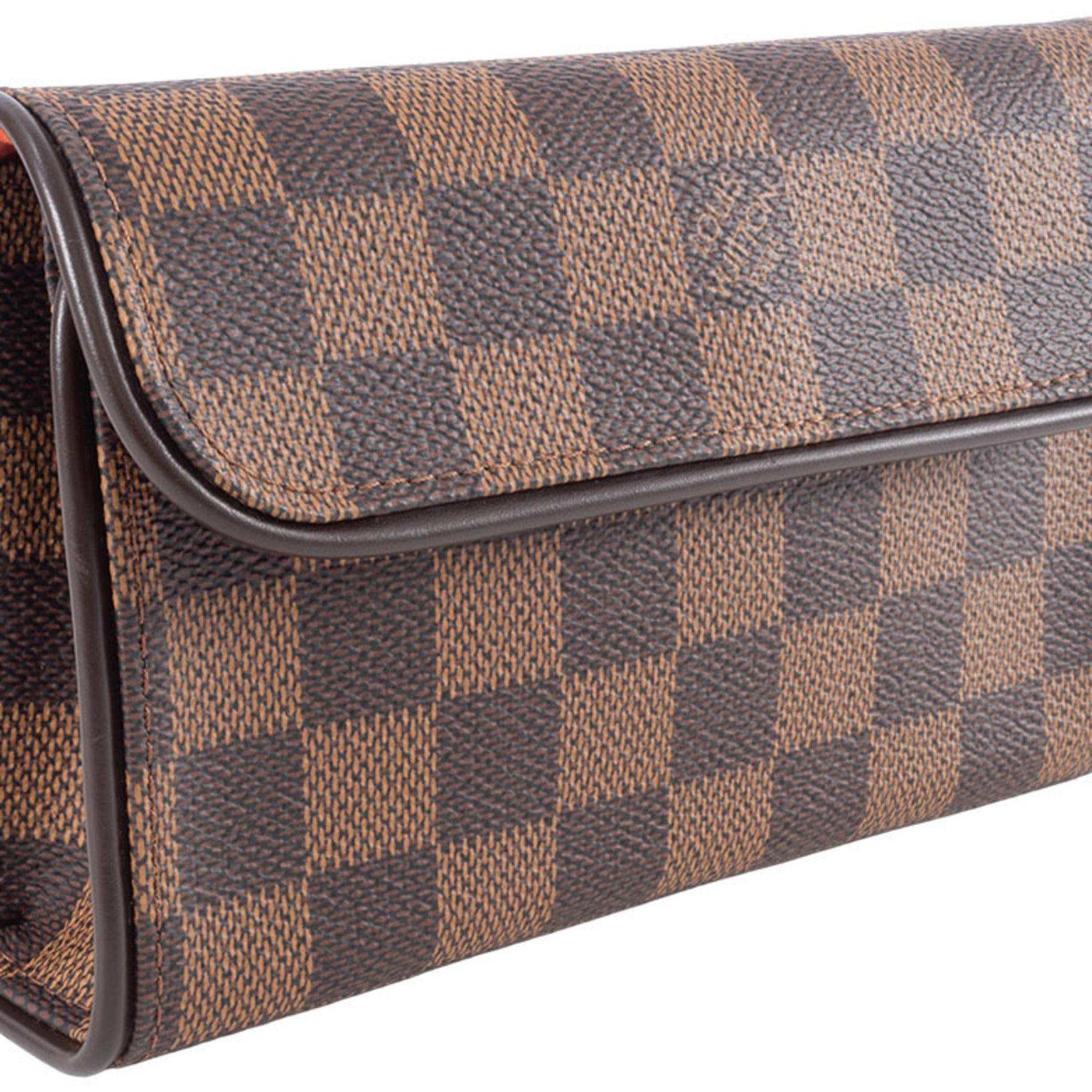 Louis Vuitton Pochette Florentine Waist Bag Damier Ebene Canvas