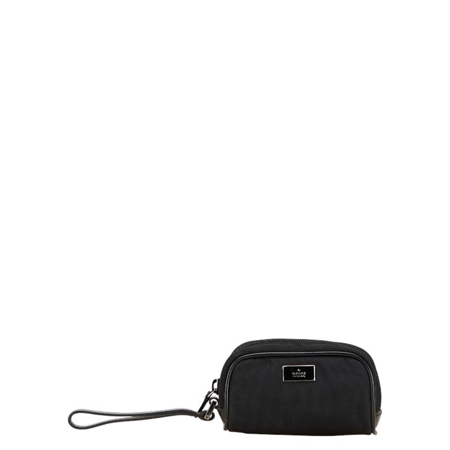 Gucci Logo Pouch 039 1056 Nylon Leather