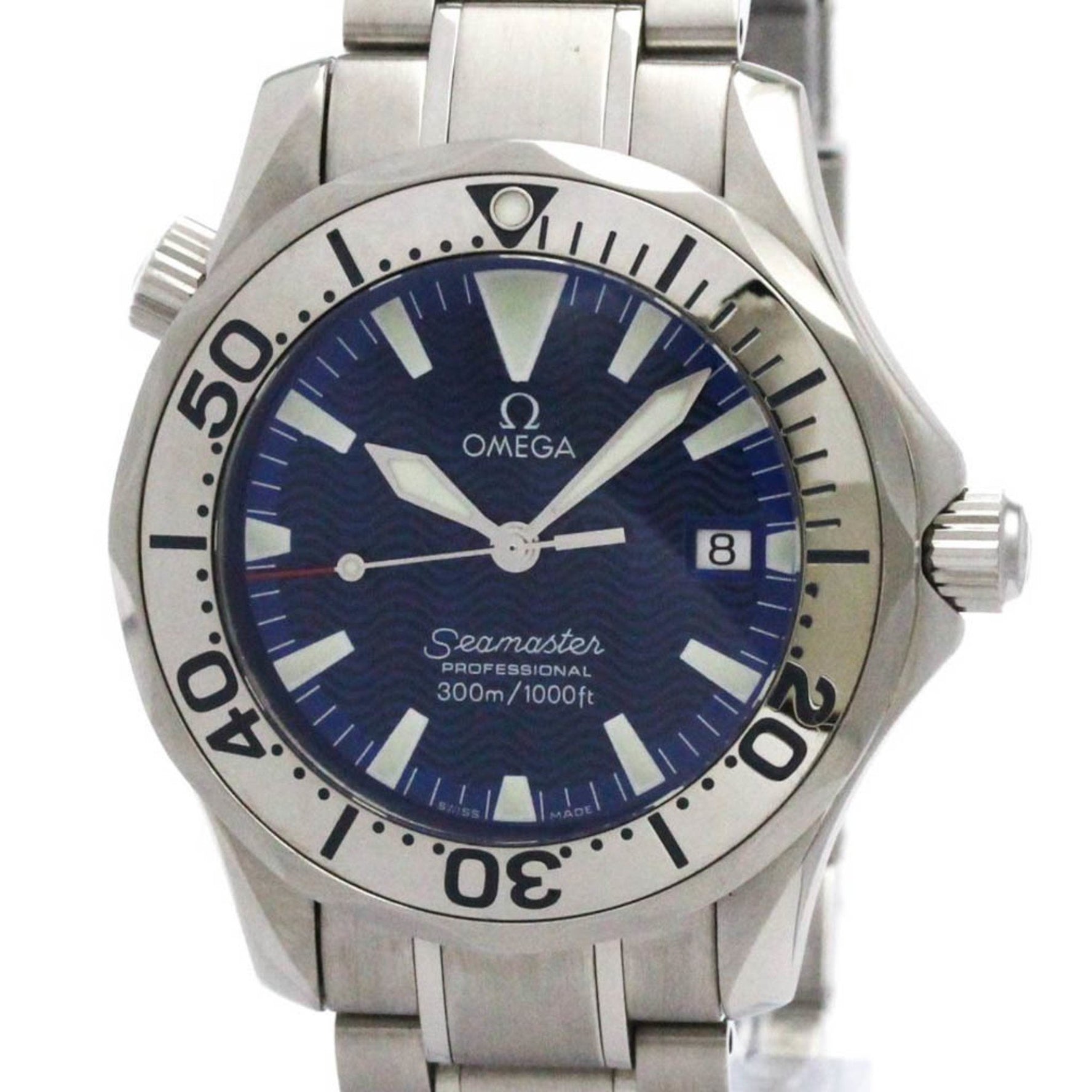 OMEGA Seamaster Professional 300M Steel Mid Size Watch 2263.80 Polished
