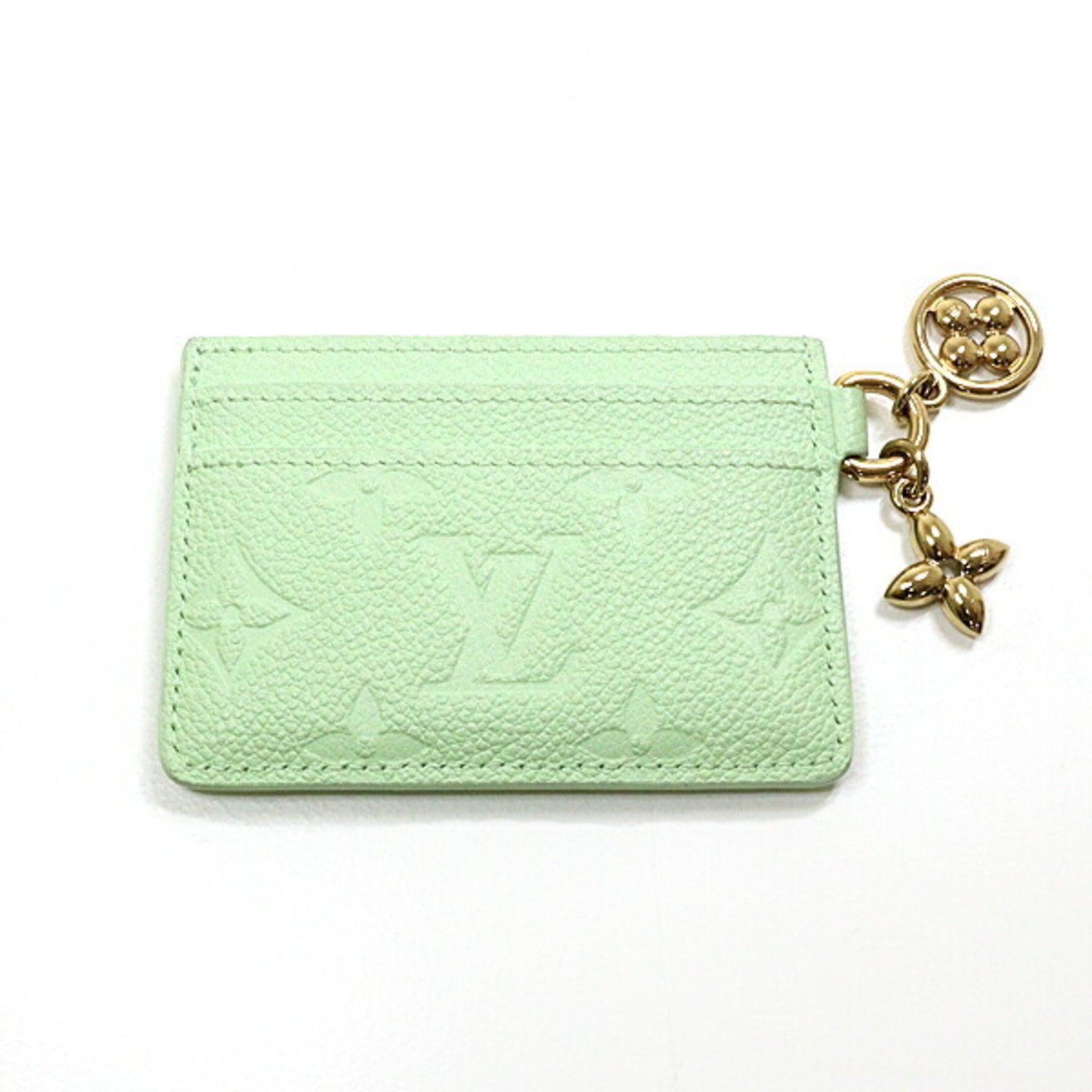 LOUIS VUITTON Card Case Porto Carte LV Charm M83584