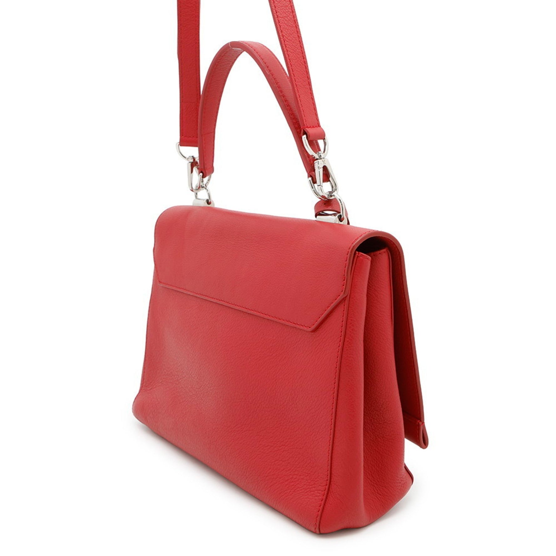 Louis Vuitton Calfskin Handbag Lockme Cartable Bag