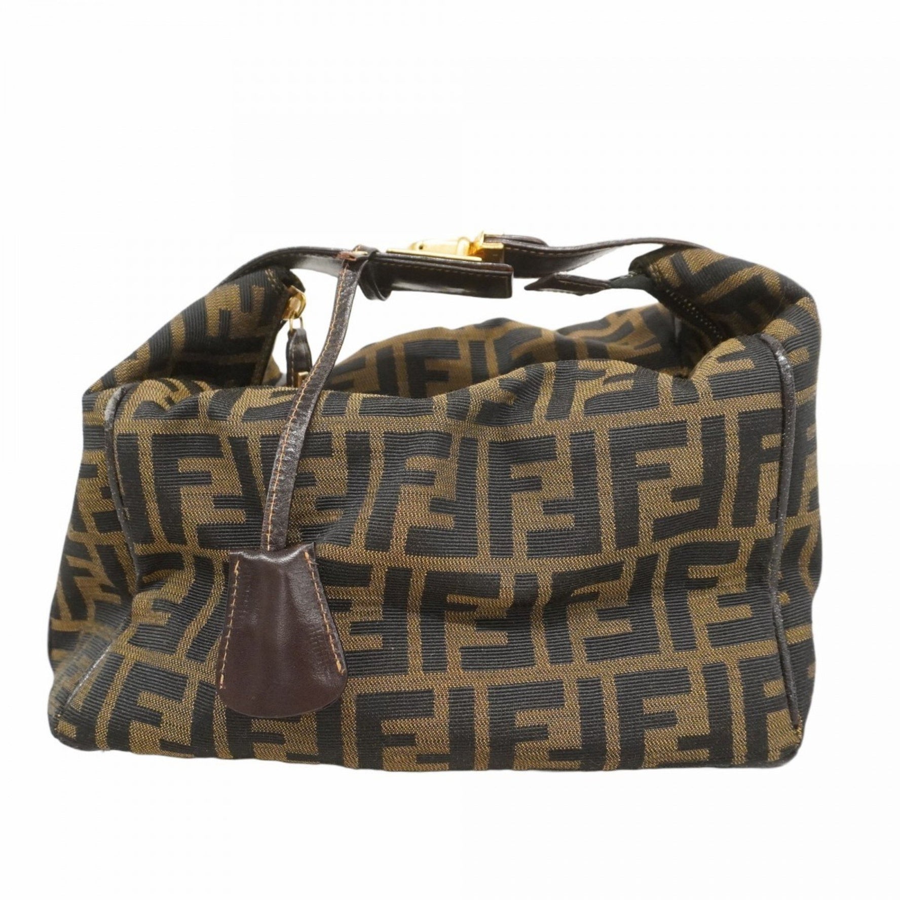 Fendi Zucca nylon canvas handbag in