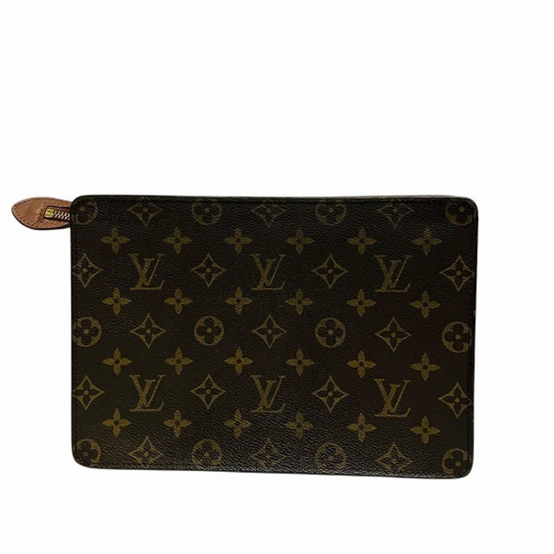 Louis Vuitton Monogram Pochette Homme Bag Clutch bag Second Men's