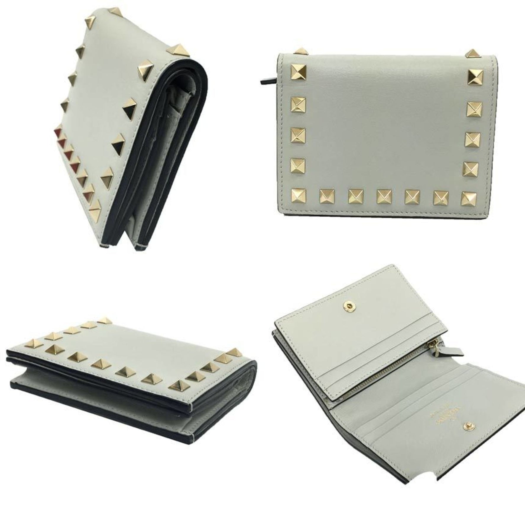 Valentino Garavani Rockstud Wallet Fold ROCKSTUD