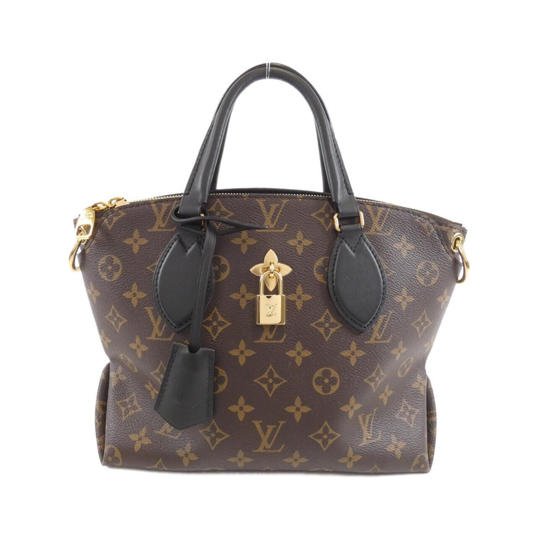 Louis Vuitton Monogram Flower Zipped Tote PM Handbag