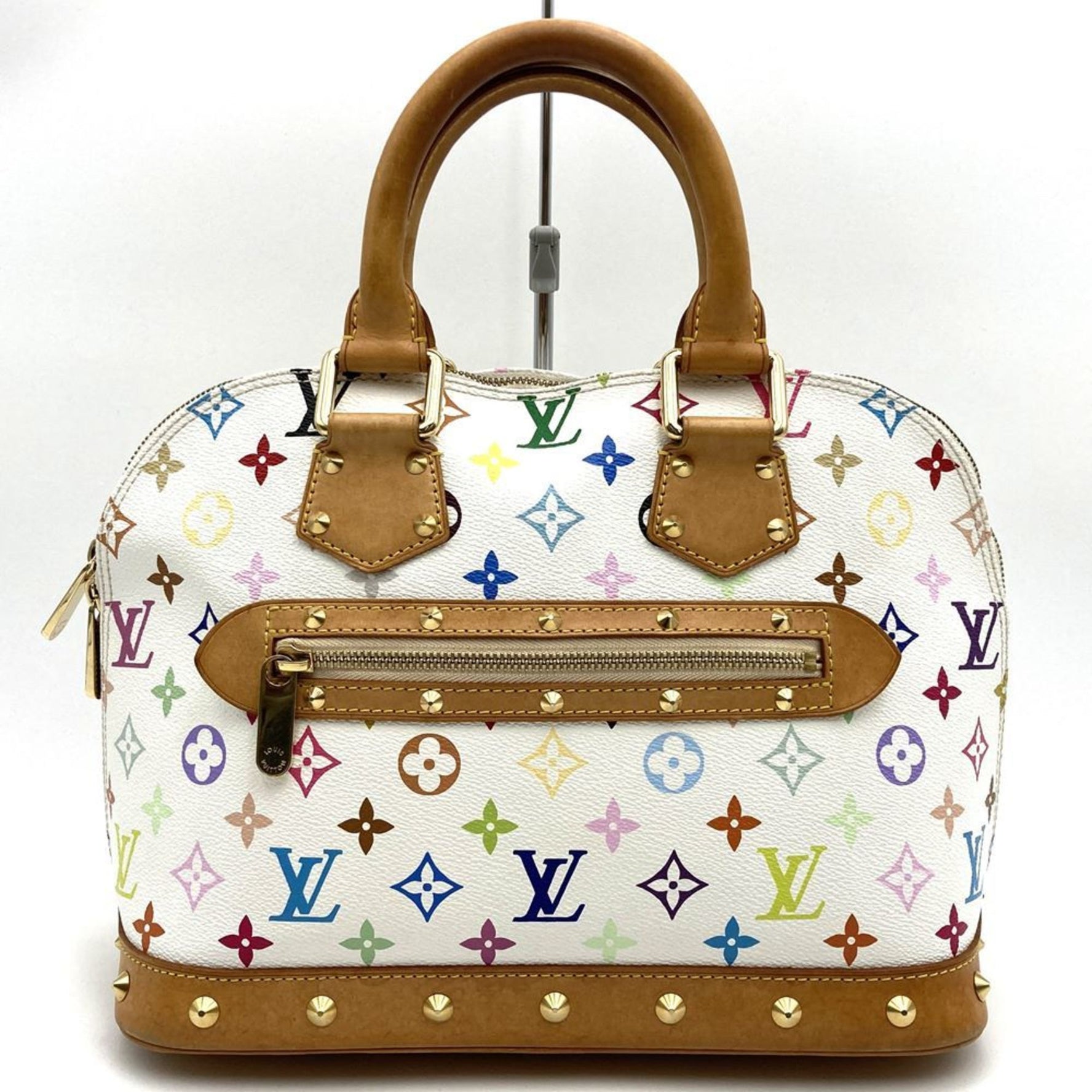 Louis Vuitton Alma (old) handbag, monogram multicolor