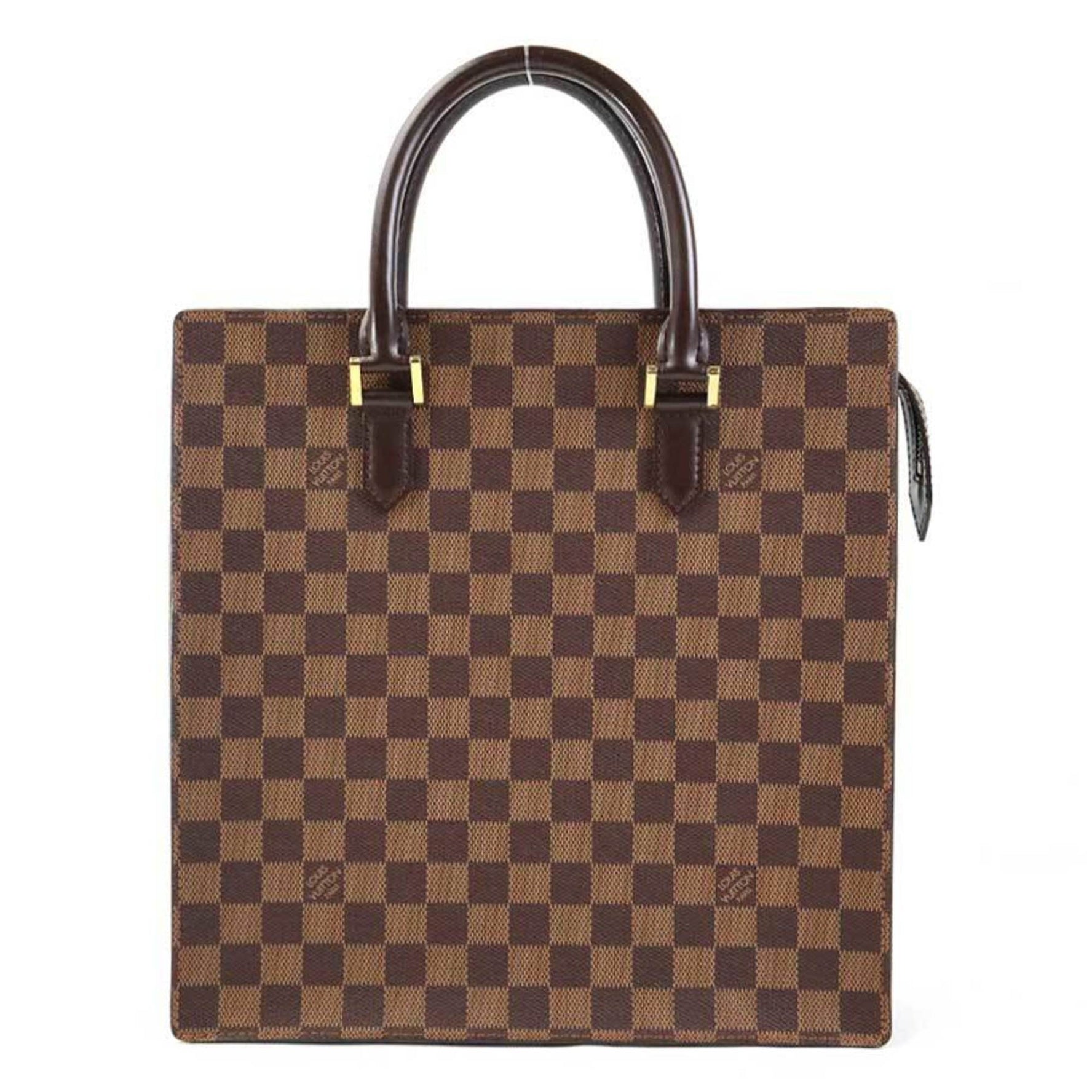 Louis Vuitton LOUIS VUITTON Handbag Damier Venice PM Canvas Brown Gold Men's Women's N51145 e59251k