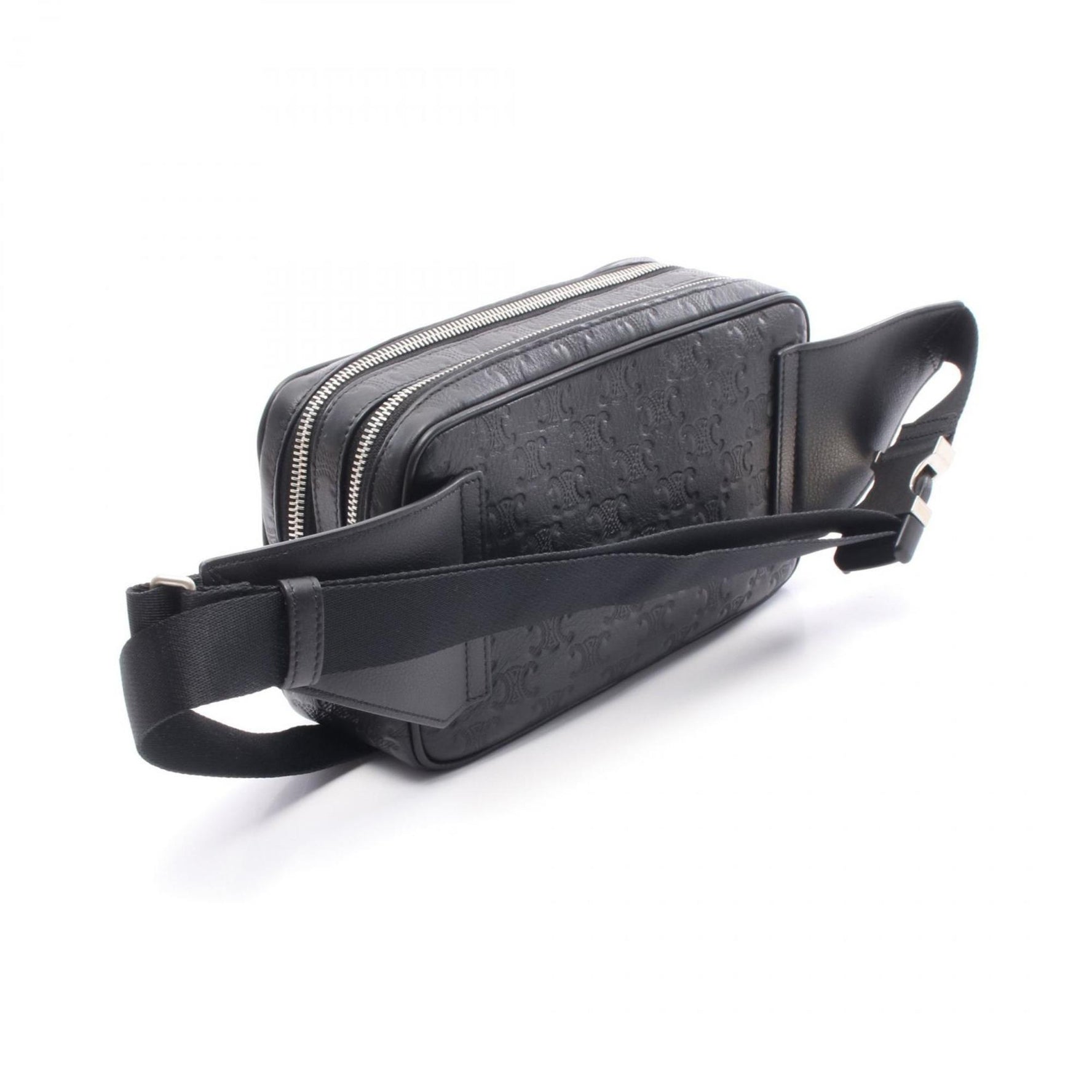 Celine Triomphe belt bag, waist or body bag in leather model