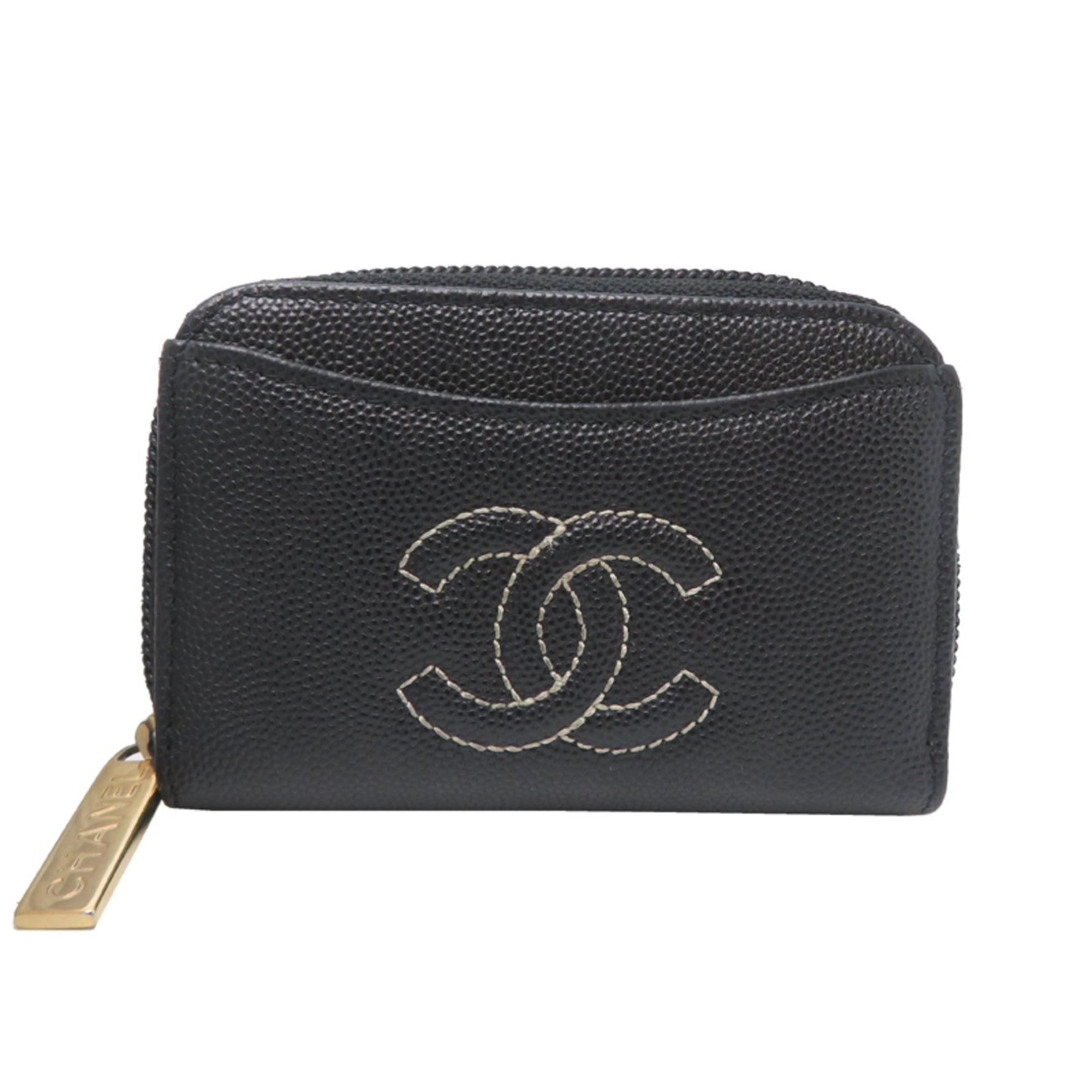 Chanel Timeless Card Case Caviar Leather