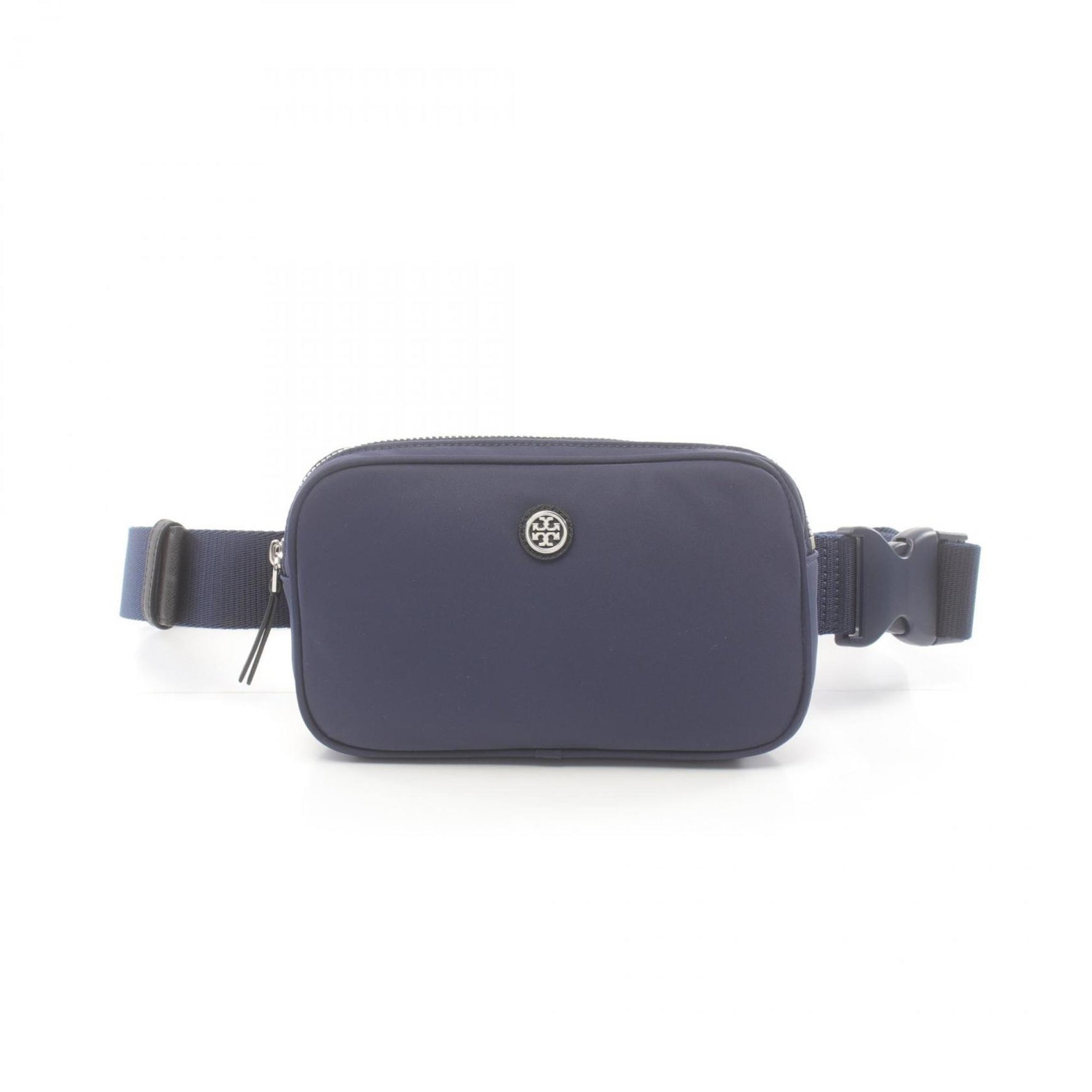 Tory Burch VIRGINIA BELT Waist Bag Body Nylon Women's Navy