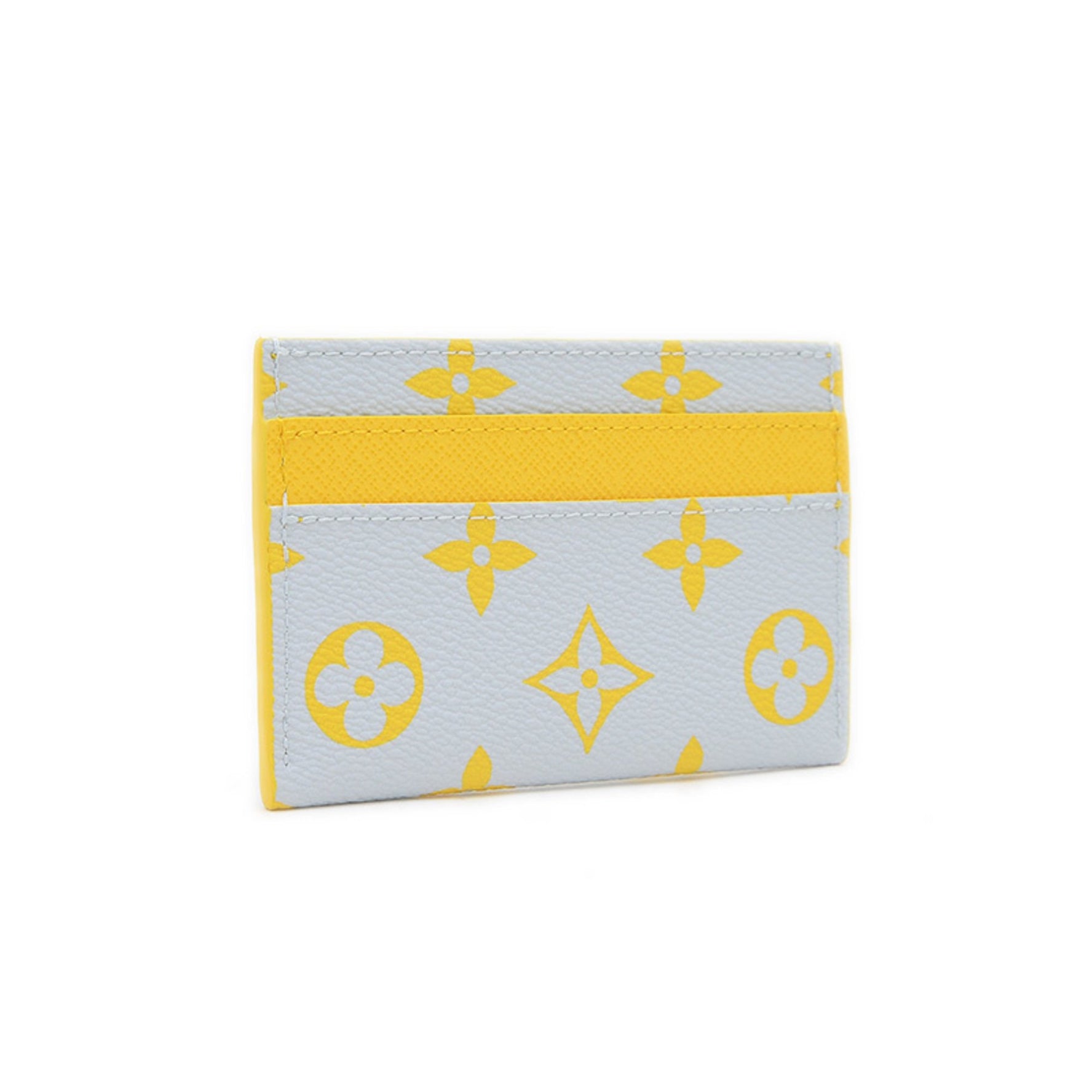 Louis Vuitton Monogram Business Card Holder/Card Case Porte Carte Double Gris Claire
