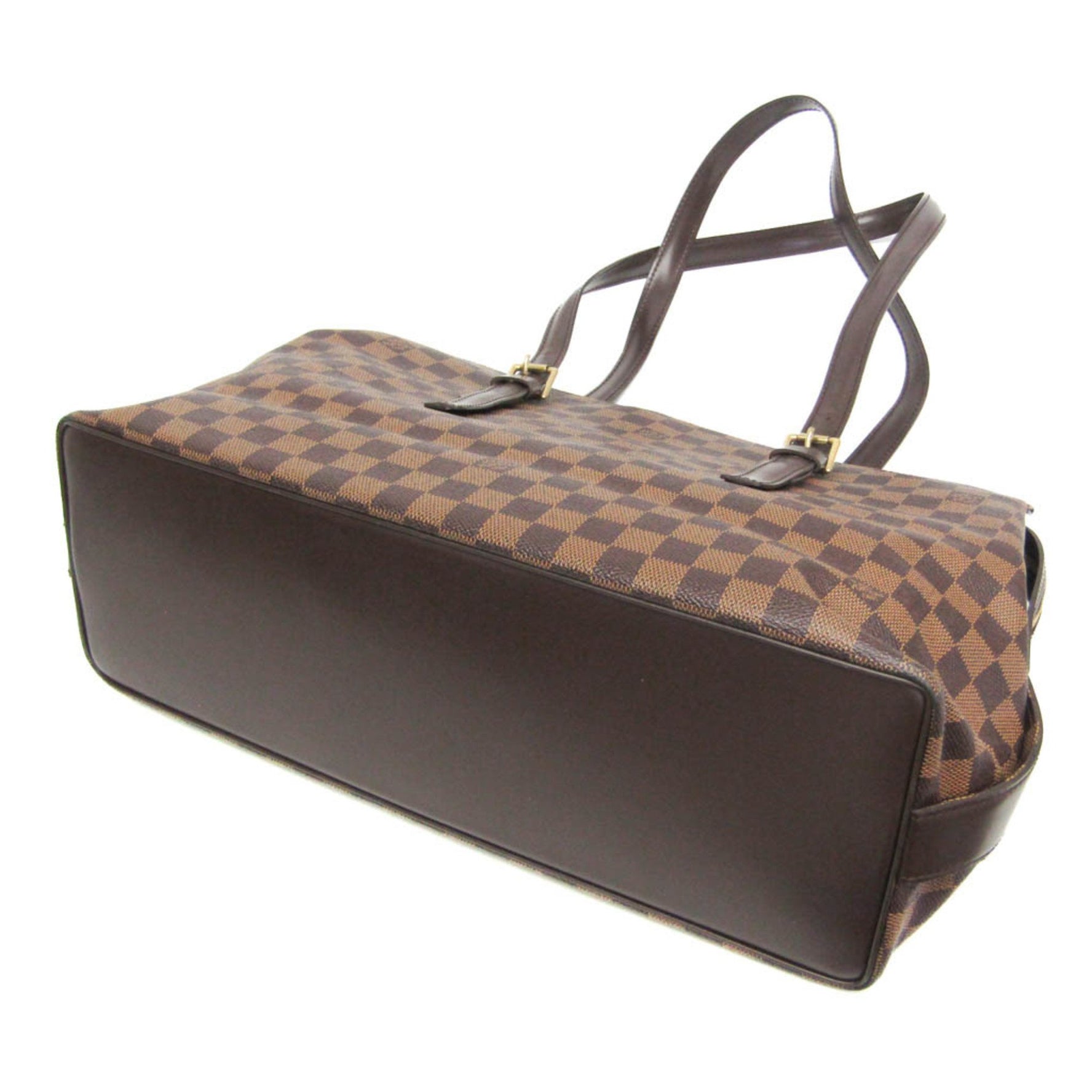Louis Vuitton Damier Chelsea Shoulder Bag Brown,Ebene