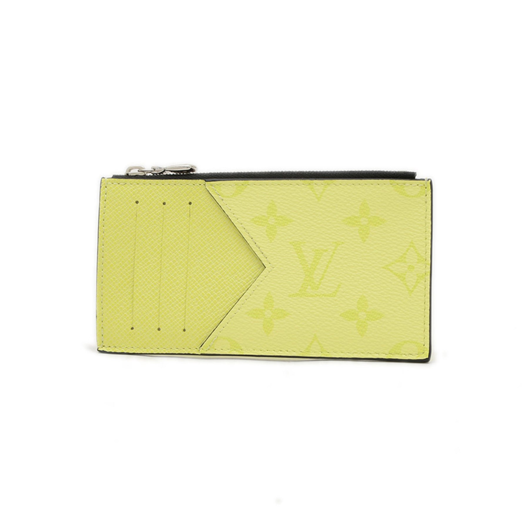 Louis Vuitton Taiga Rama Coin Card Holder Wallet/Coin Case Lemonade BP