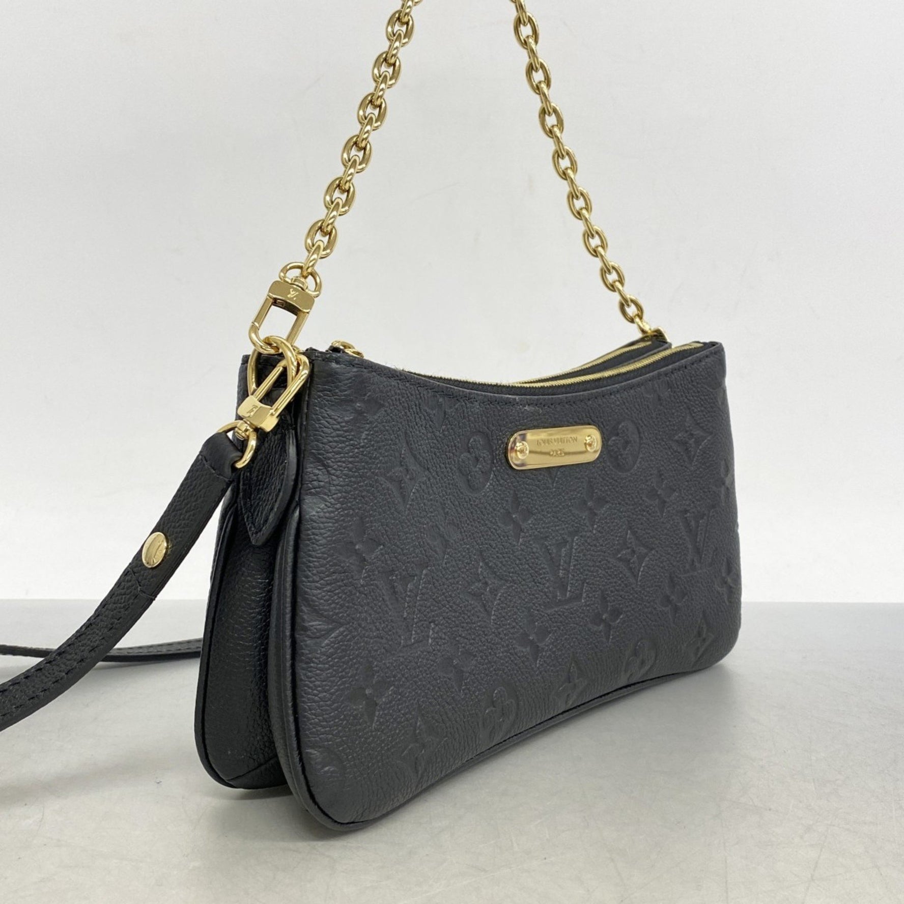 Louis Vuitton Monogram Empreinte Pochette Rive Bag