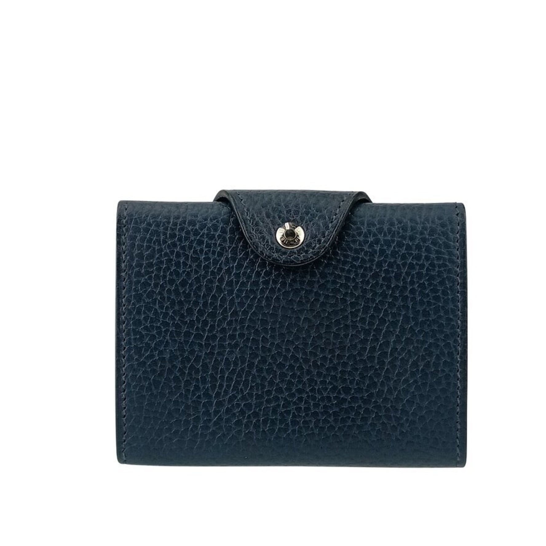 HERMES Iliad Compact Card Case - Bleu Nuit Togo for Men and Women