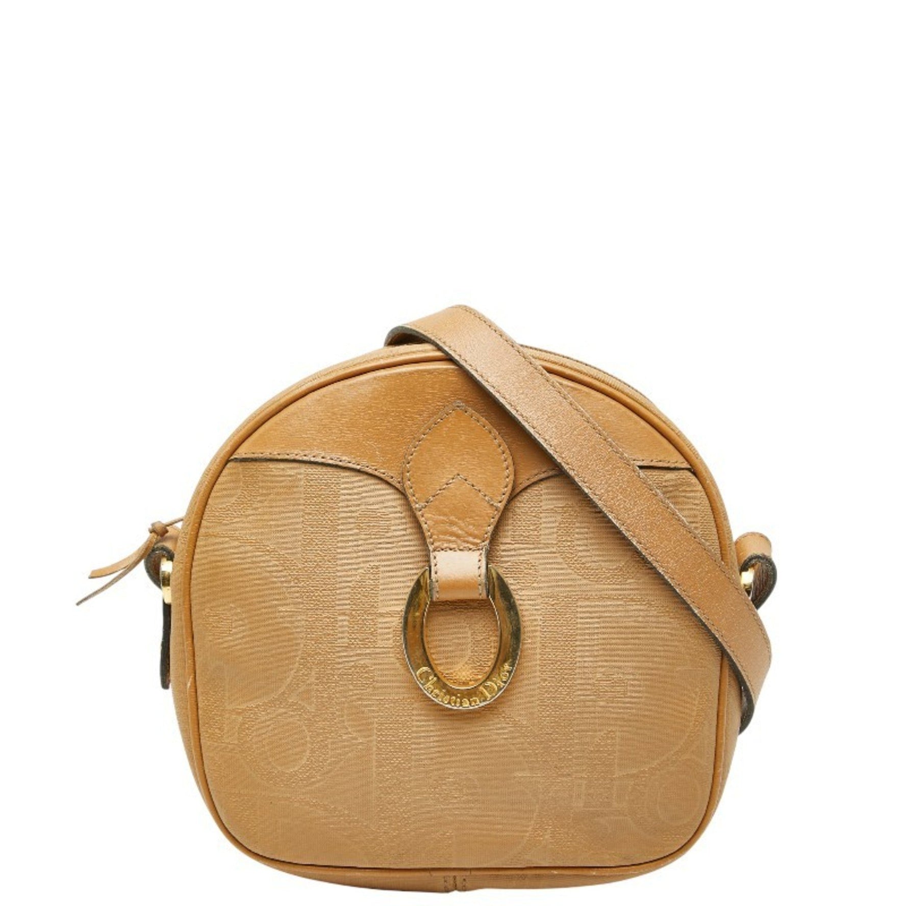 Christian Dior Trotter Crossbody Shoulder Bag in Leather