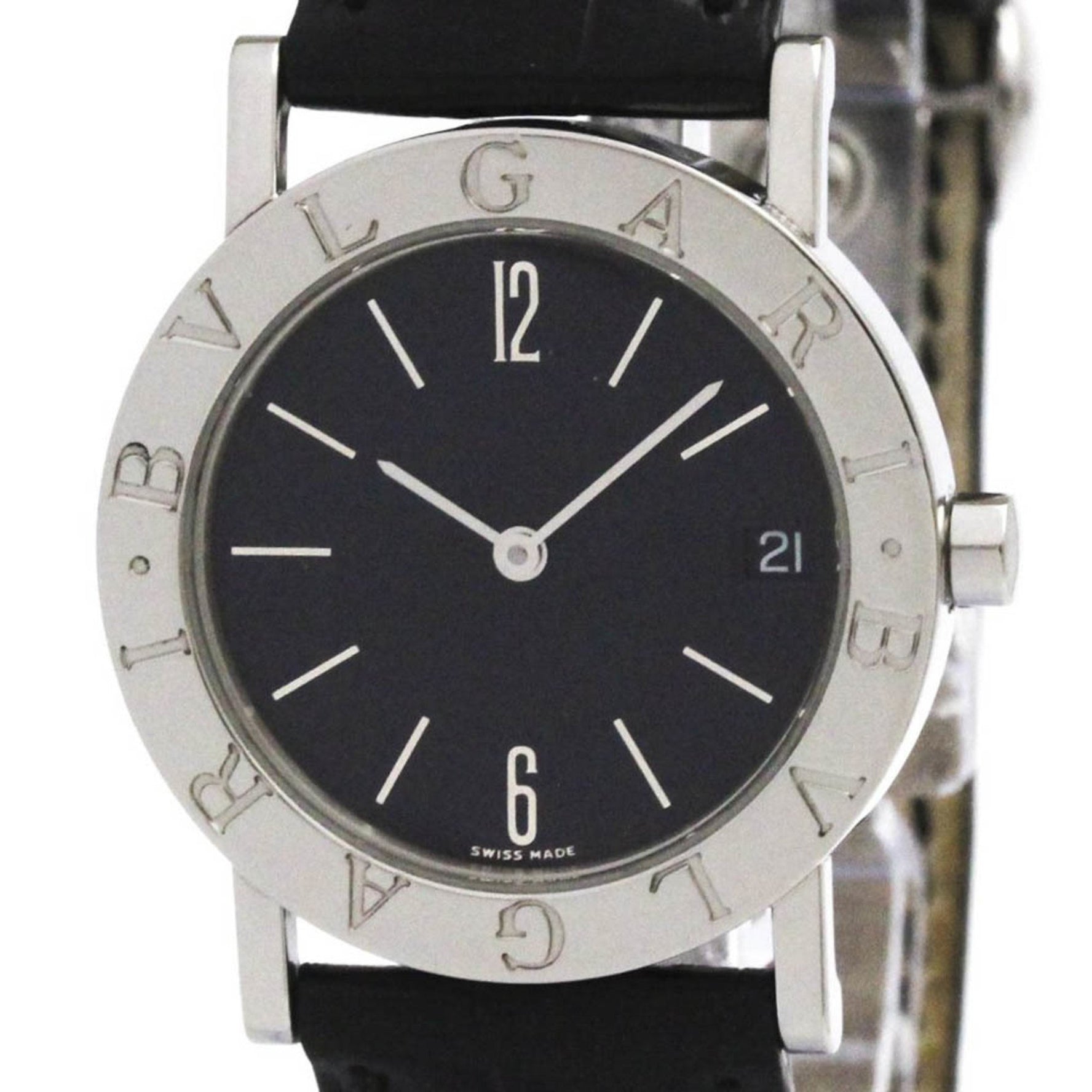 BVLGARI BVLGARI-BVLGARI Gold Steel Ladies Watch Polished