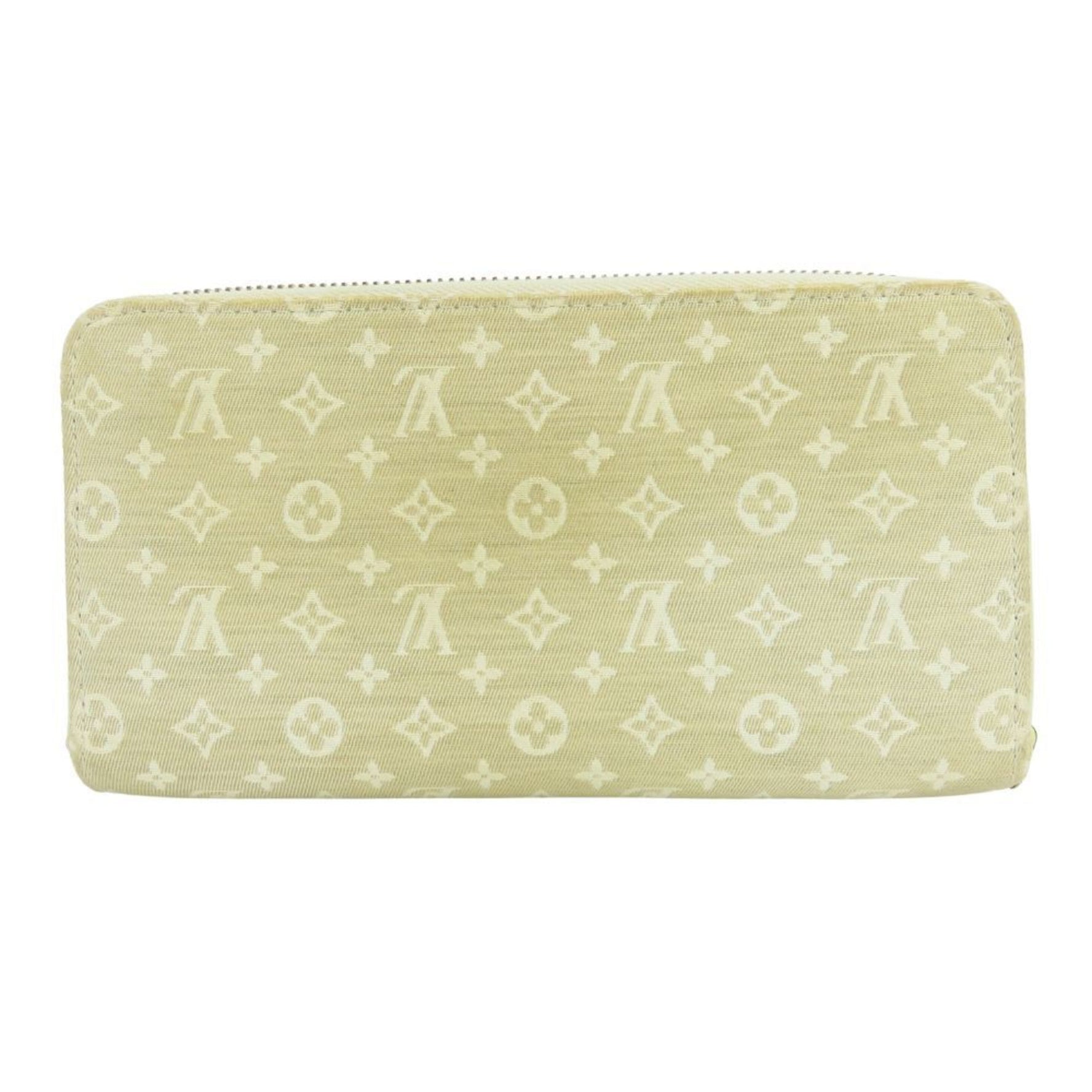 Louis Vuitton Round Zippy Wallet Monogram Minilan Dune Beige LV LOUIS VUITTON