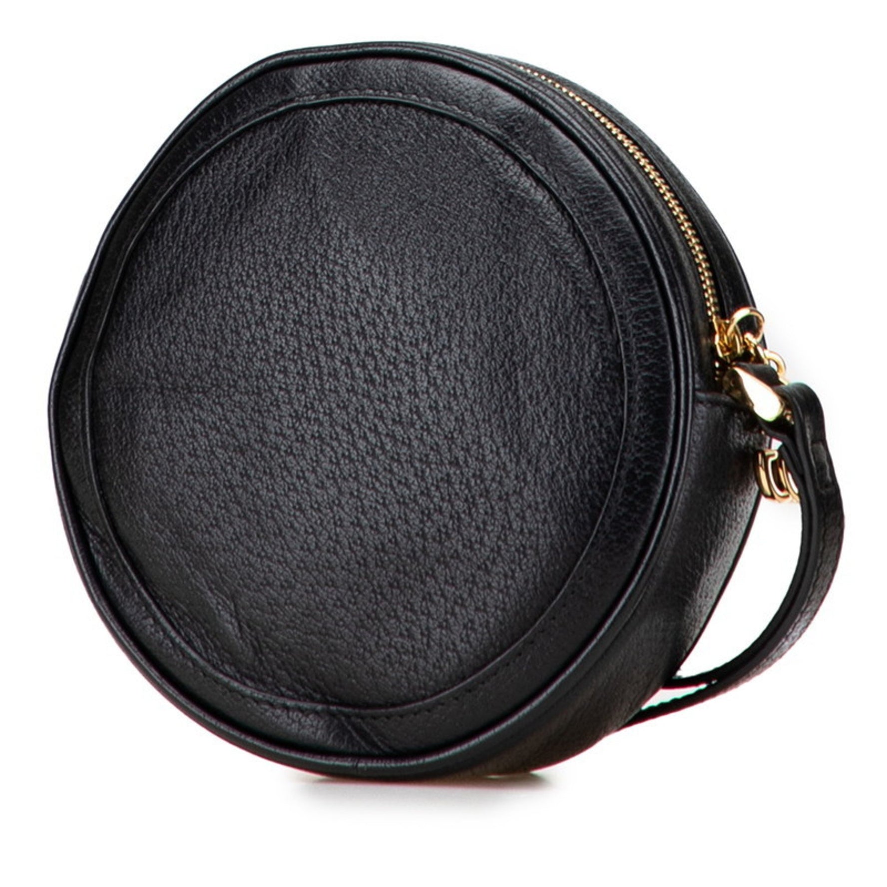 Gucci Ophidia Sherry Line Pouch in Black and Multicolor Leather