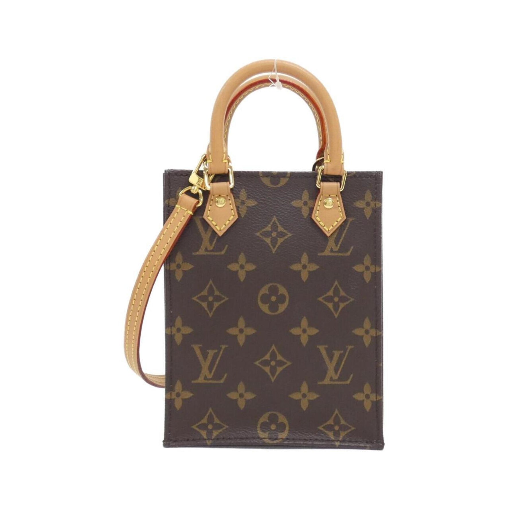 Louis Vuitton Monogram Petite Sac Plat Handbag
