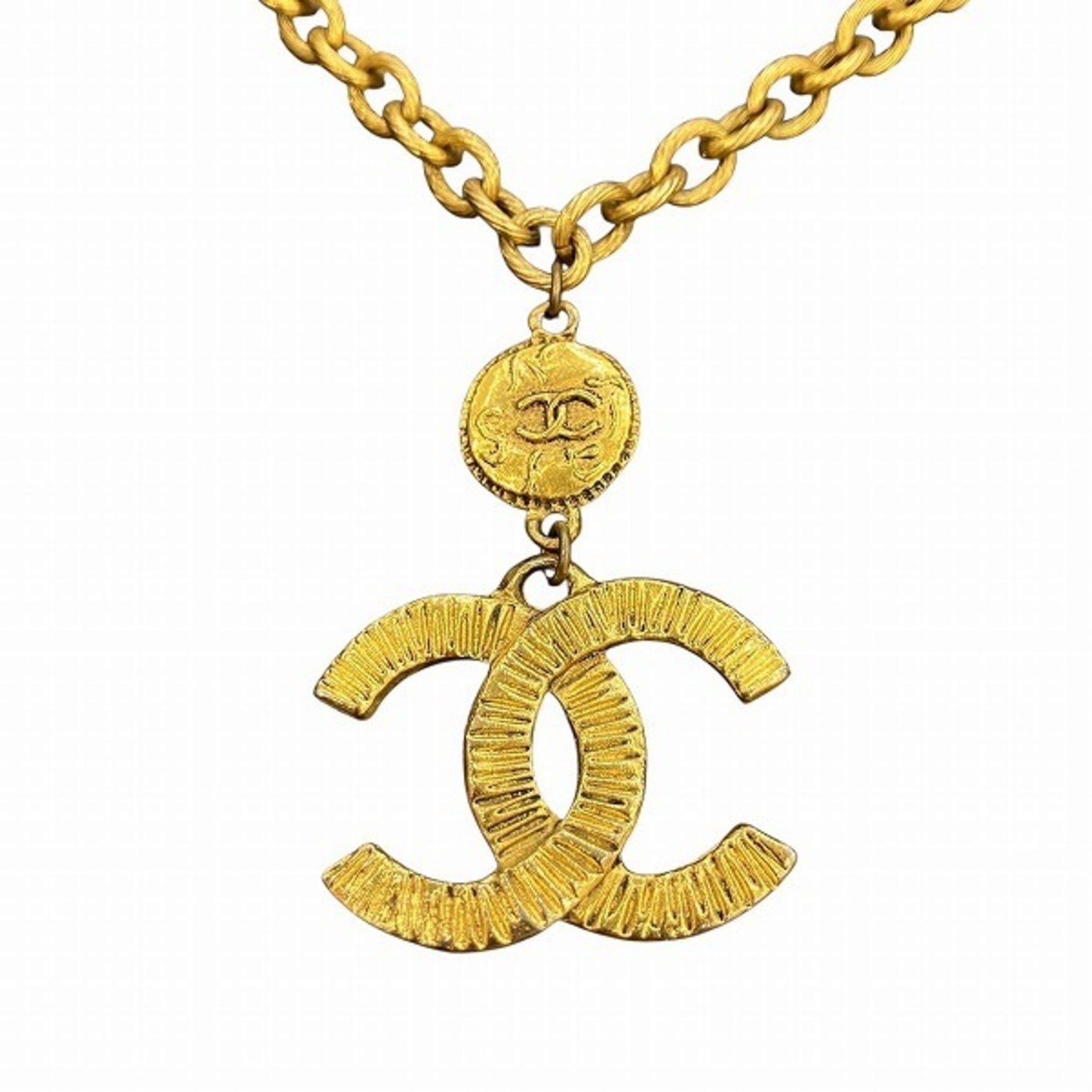Chanel CHANEL Chain Belt with Coco Mark, Women's