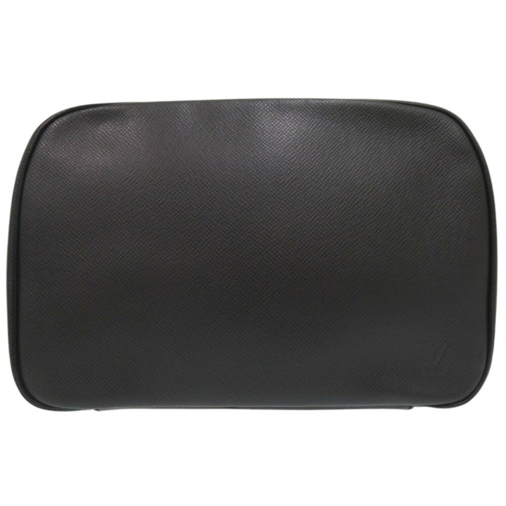 Louis Vuitton Taiga True Toilette Ardoise Second Bag Pouch M30212 Black CA1014 Engraved LV 0900LOUIS VUITTON