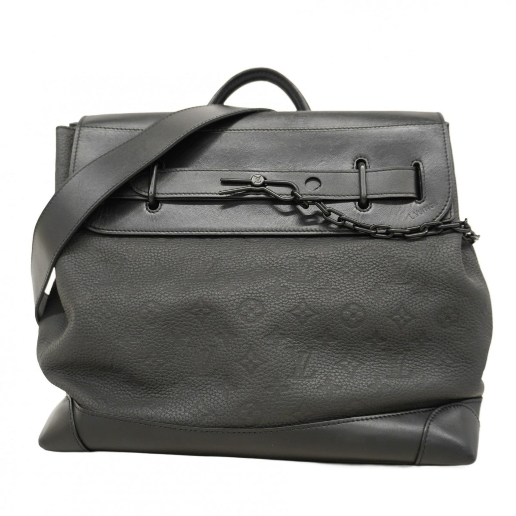 Louis Vuitton Taurillon Steamer PM Handbag Bag