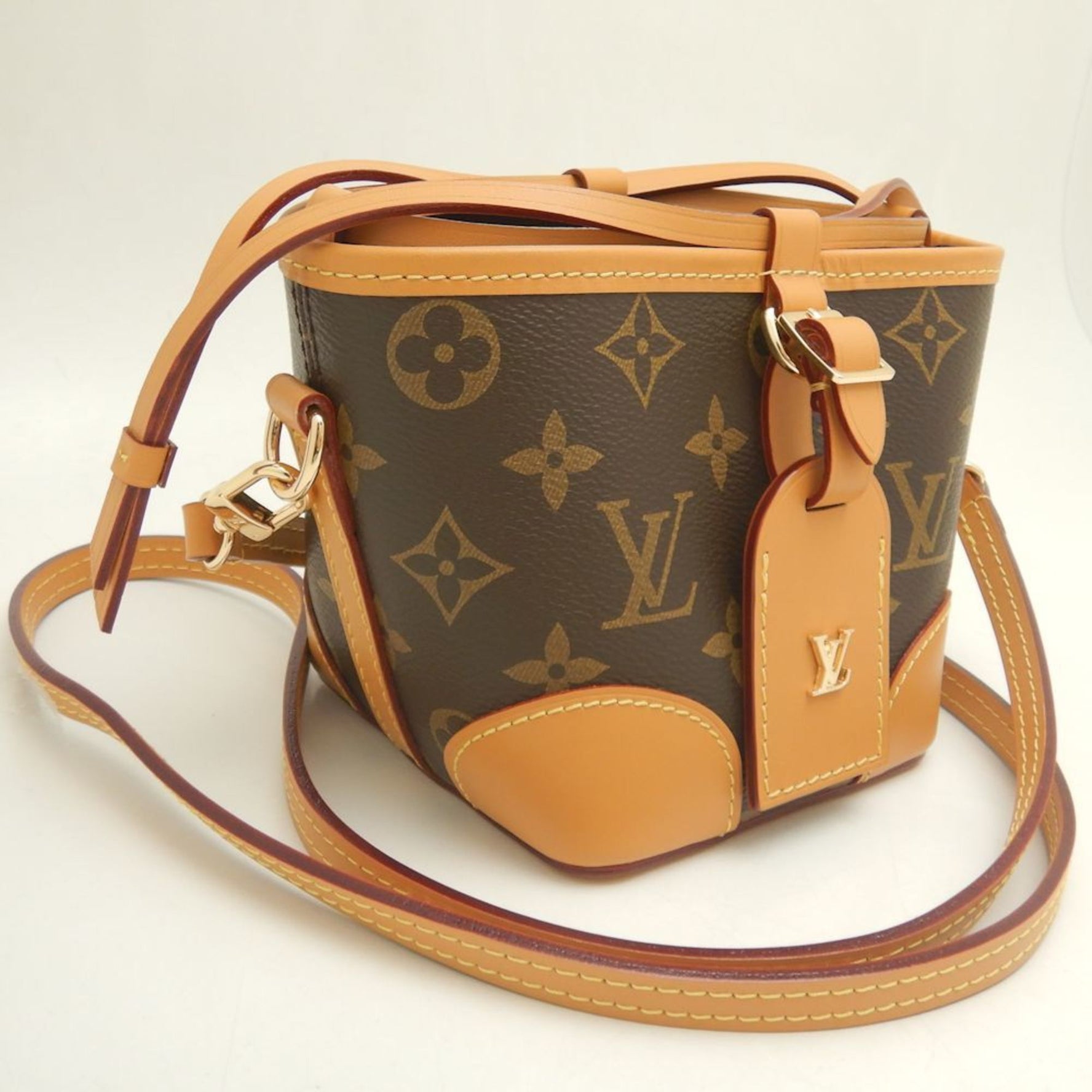 LOUIS VUITTON Louis Vuitton Monogram Noe Purse M57099 Shoulder Bag Brown