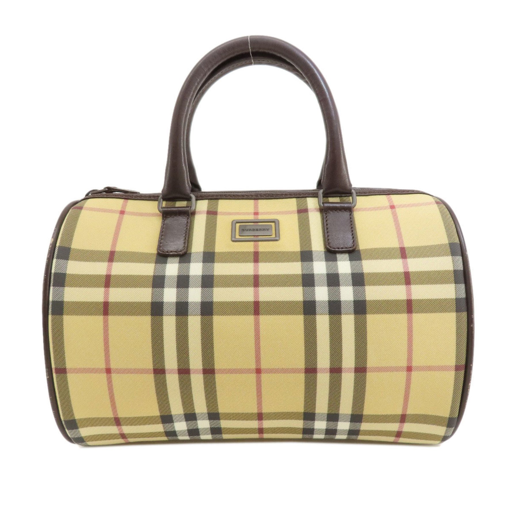 Burberry Nova Check Handbag Canvas