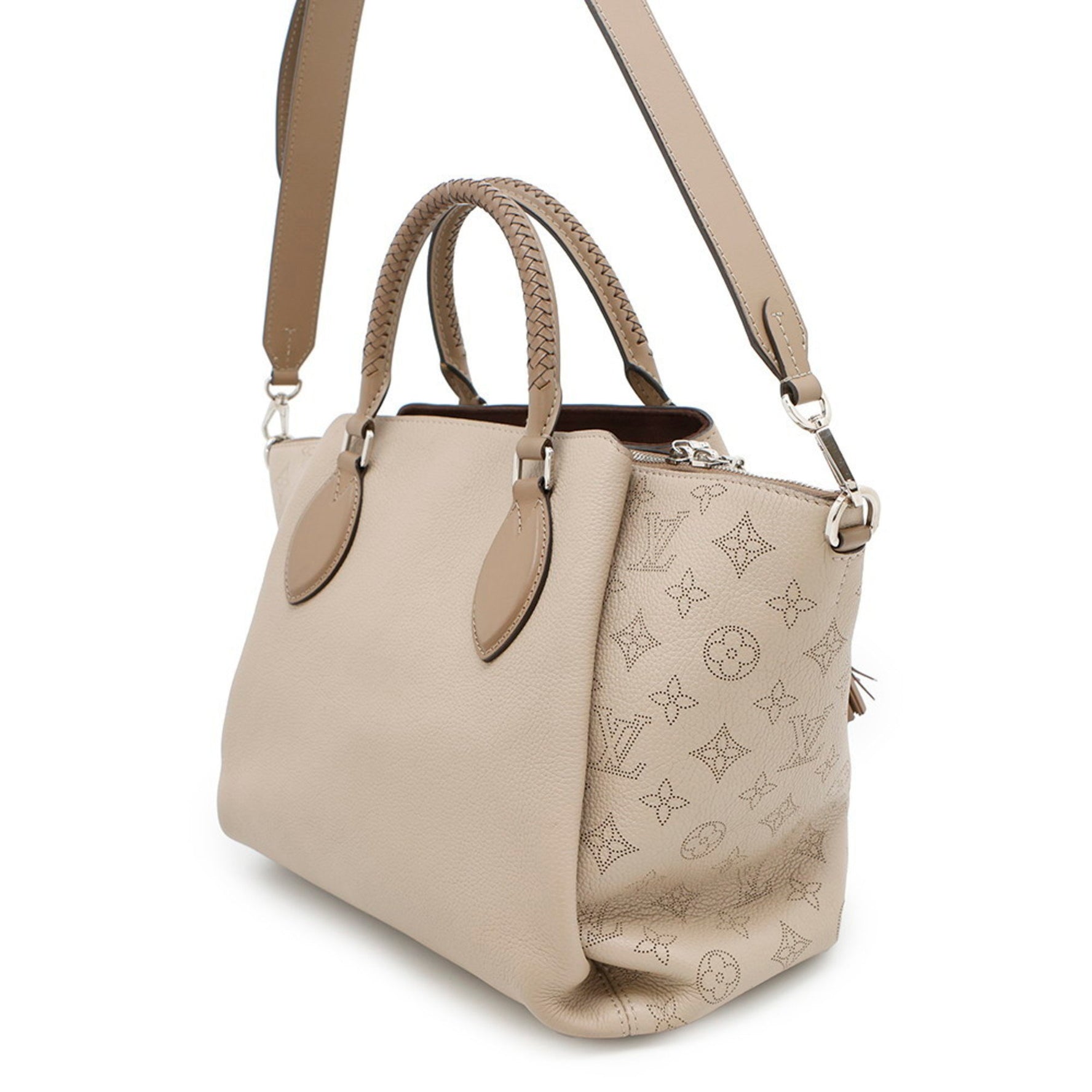 Louis Vuitton Monogram Mahina Omea Handbag Shoulder Bag with Tassel