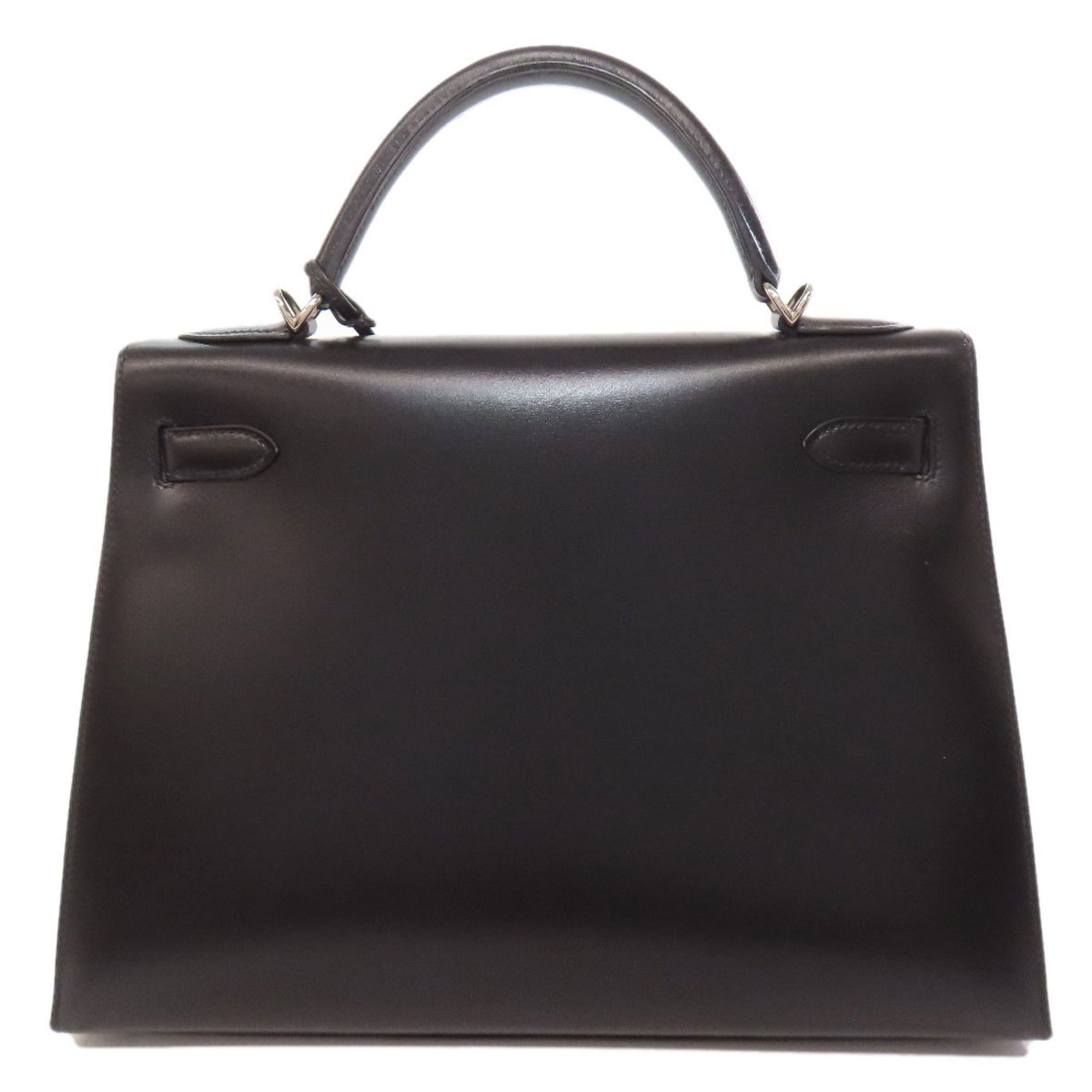 Hermes Kelly 32 Outer Stitched Handbag Box Calf