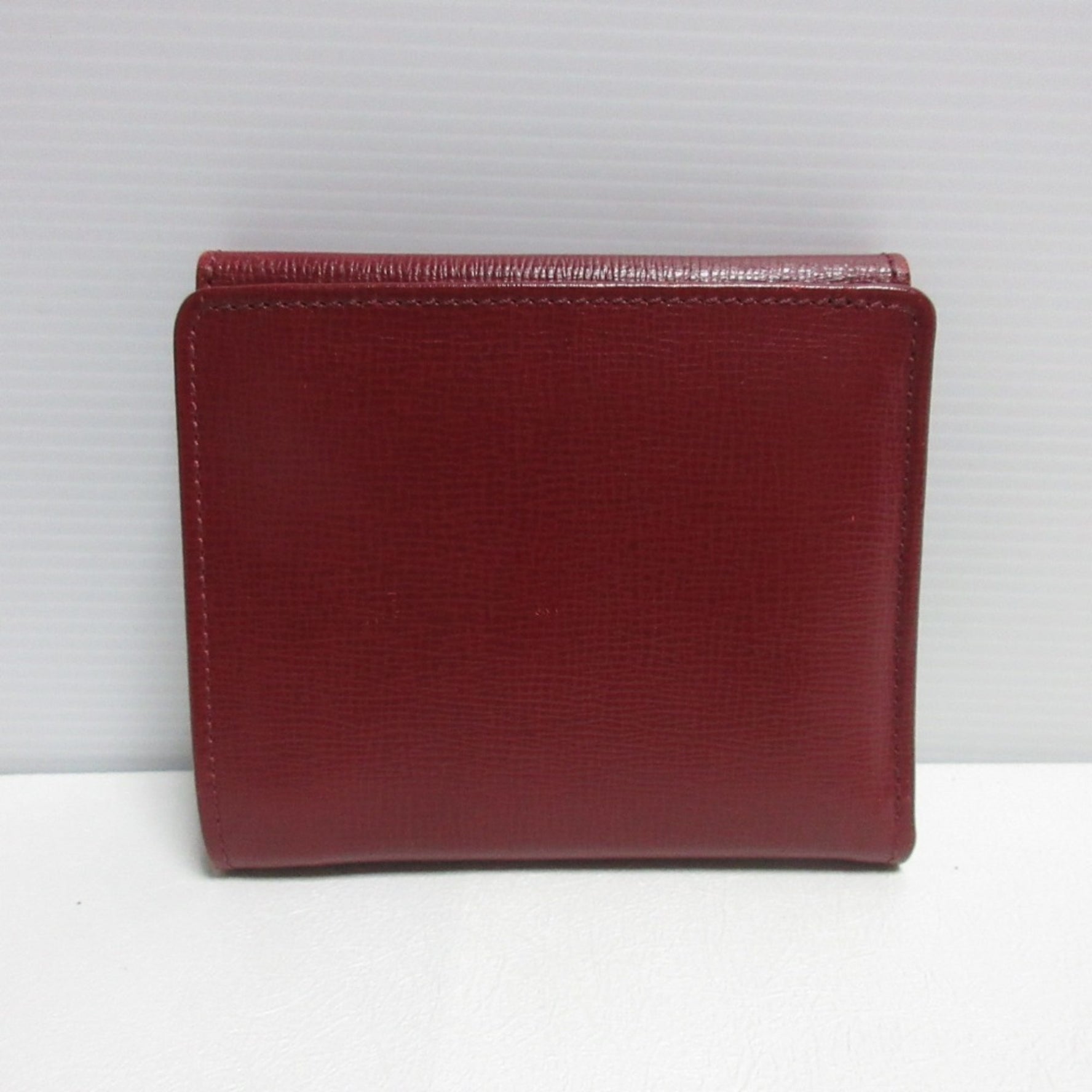 CELINE Carriage hardware leather bi-fold wallet compact