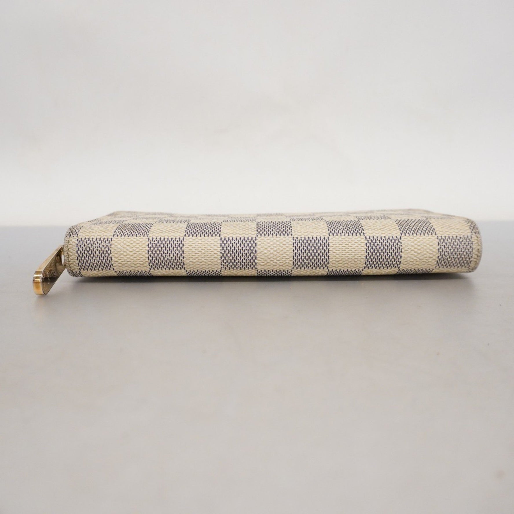 Louis Vuitton Damier Azur Zippy Wallet N60019 White Women's