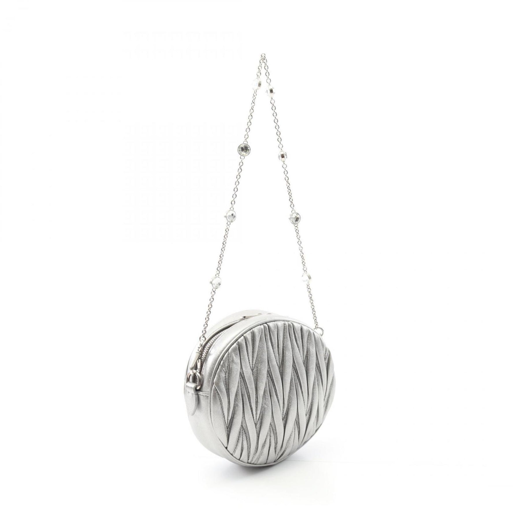 Miu Miu Miu Matelasse Shoulder Bag, Leather