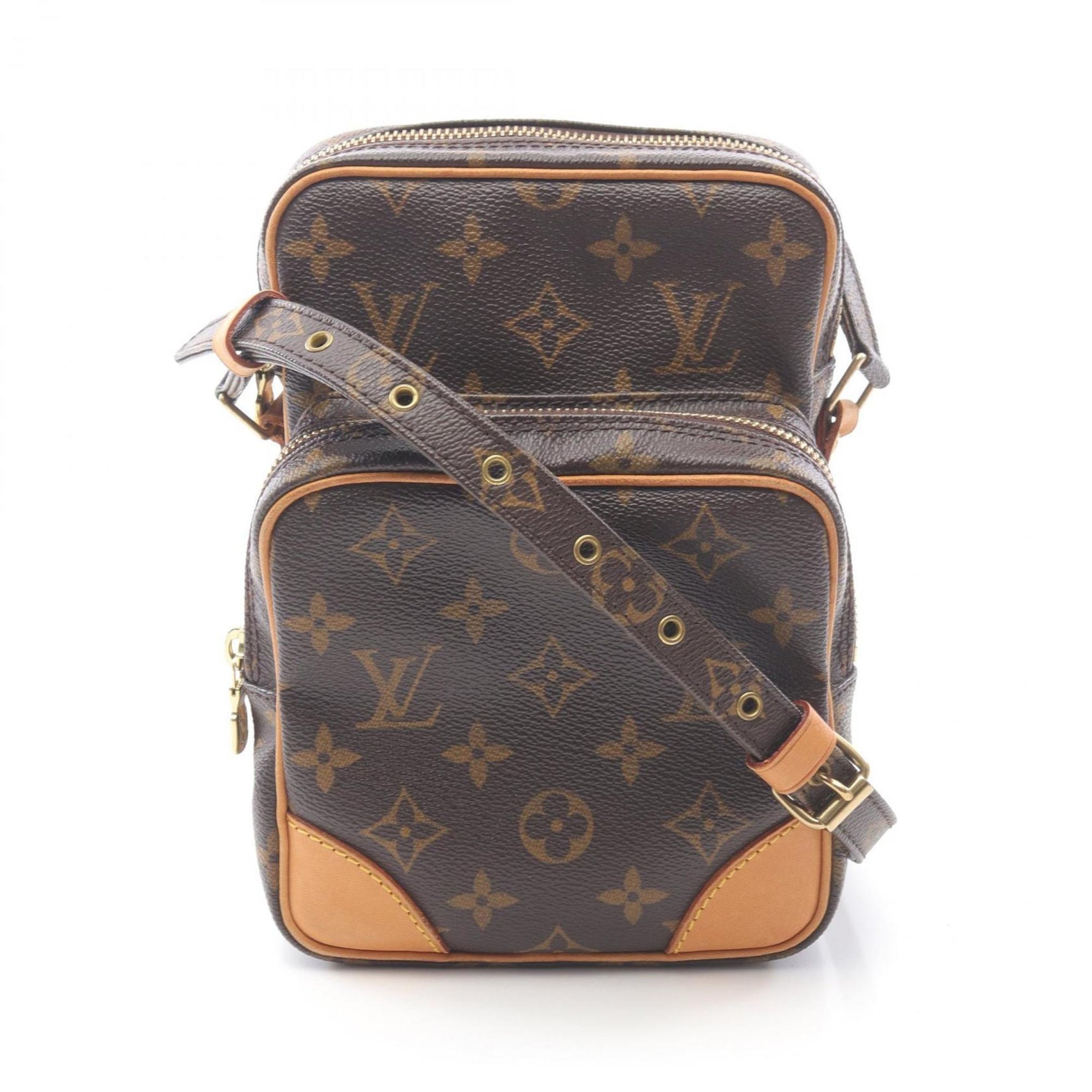 Louis Vuitton Amazon Shoulder Bag, Coated Canvas and Leather, Monogram