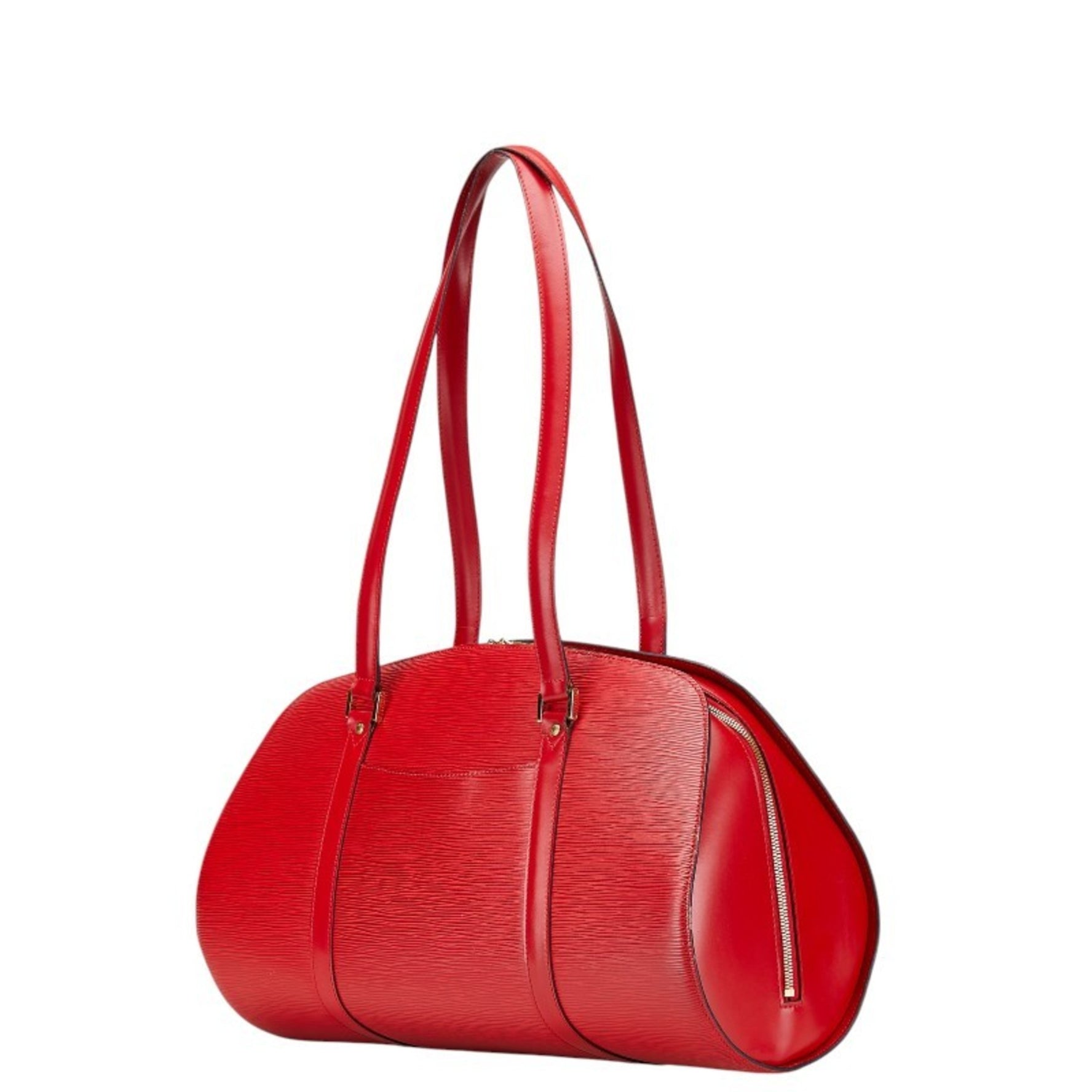 Louis Vuitton Epi Solferino 45 Shoulder Bag Boston Castilian Red Leather