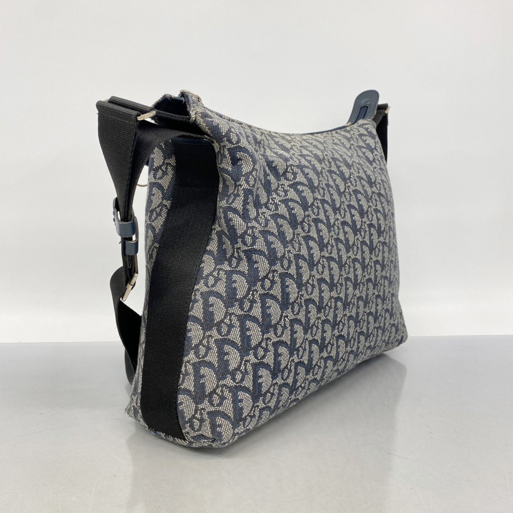 Christian Dior Trotter Canvas Shoulder Bag