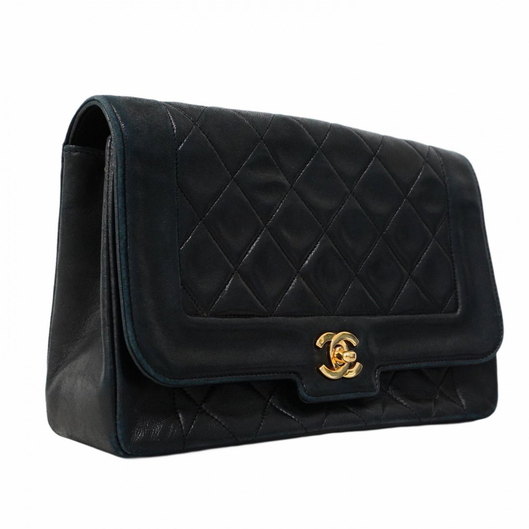 Chanel Matelasse Shoulder Bag with Chain Bag, Lambskin