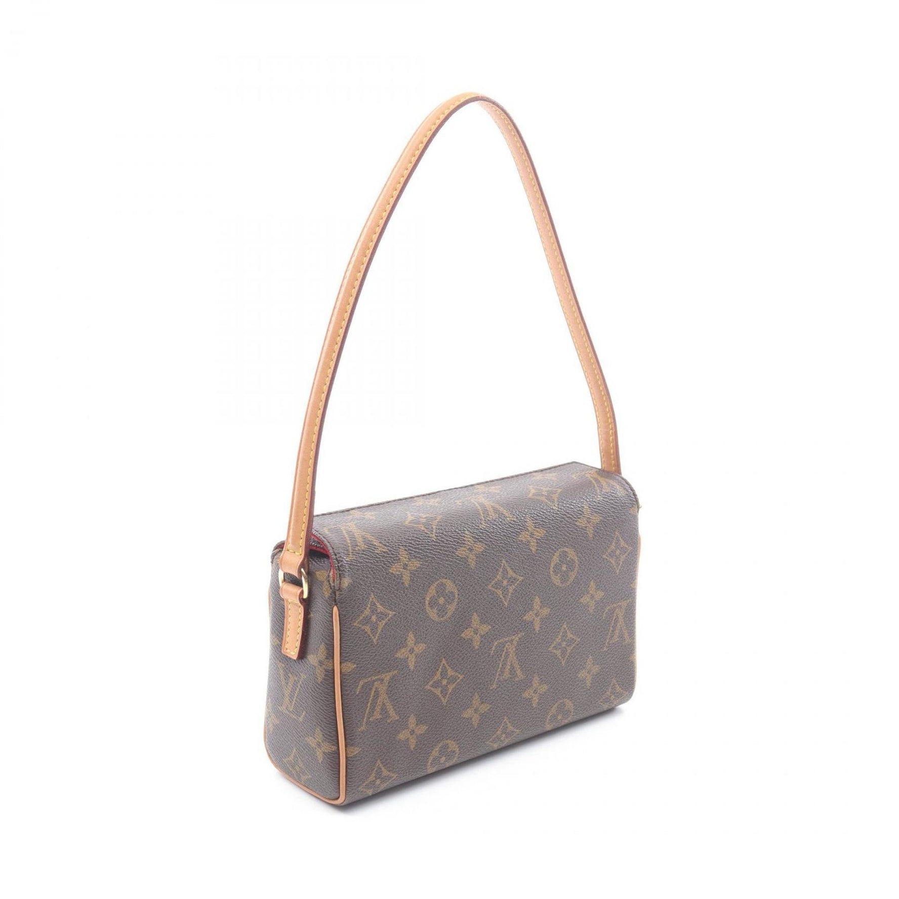 Louis Vuitton Recital Handbag, Coated Canvas and Leather, Monogram, Brown