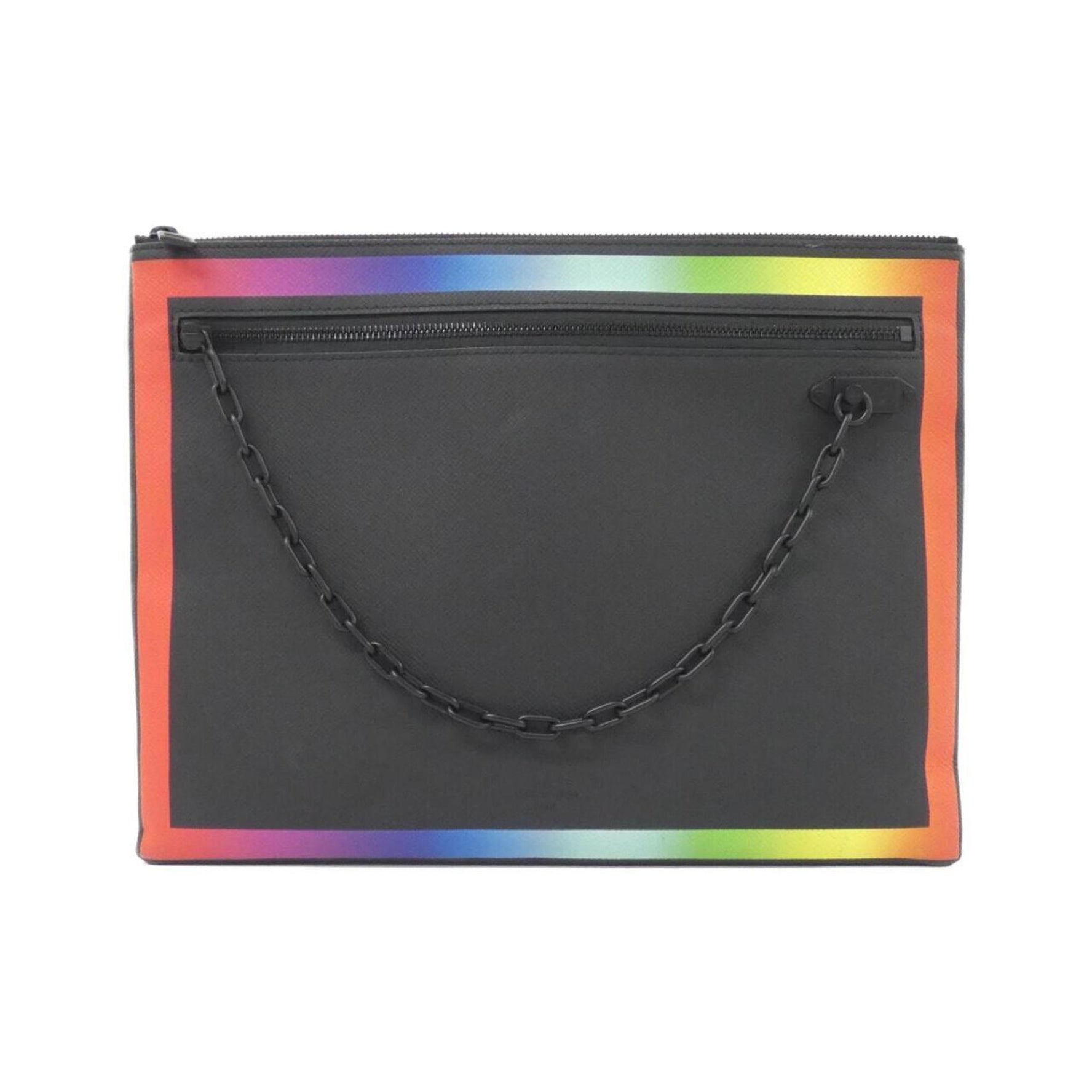 Louis Vuitton Taiga Rainbow Pochette Handbag