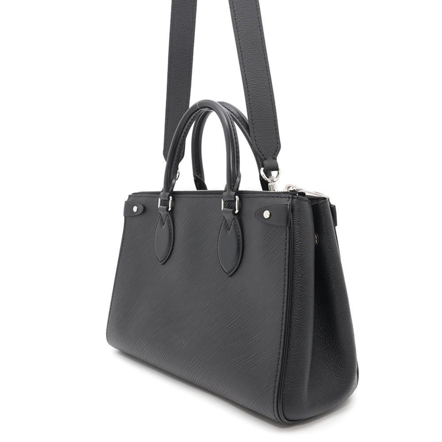 Louis Vuitton Tote Bag Epi Grenelle PM Black