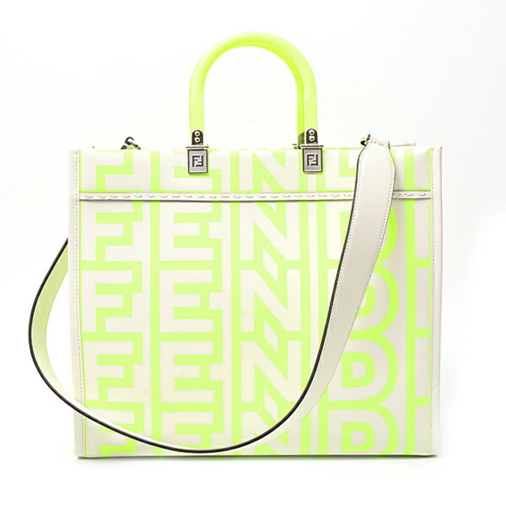 Fendi Sunshine Tote Shoulder Bag Marc Jacobs Collaboration Leather Color