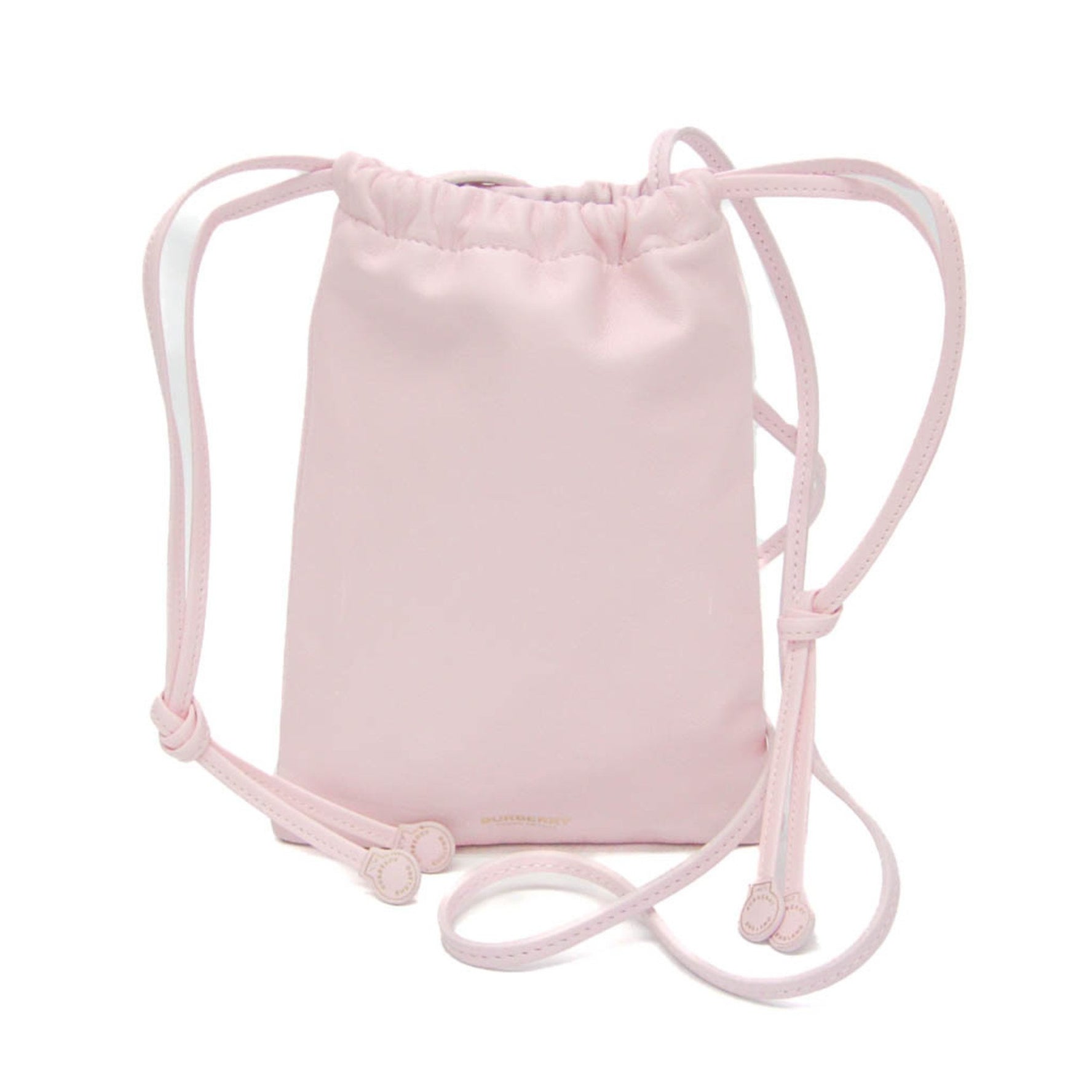 Burberry Mini Pochette Women's Leather Pochette,Shoulder Bag Pink