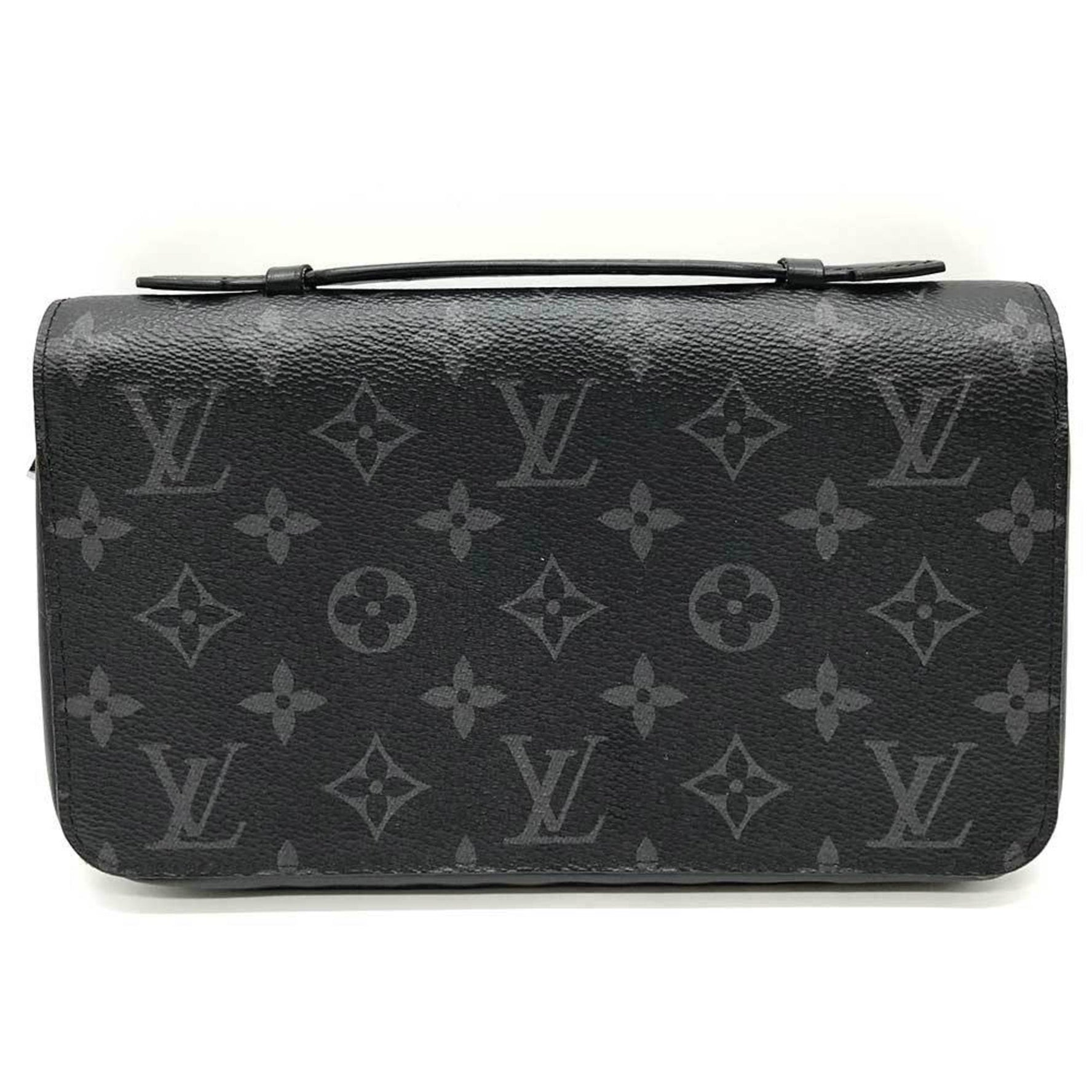 Louis Vuitton Zippy XL Monogram Eclipse Long Wallet Hand