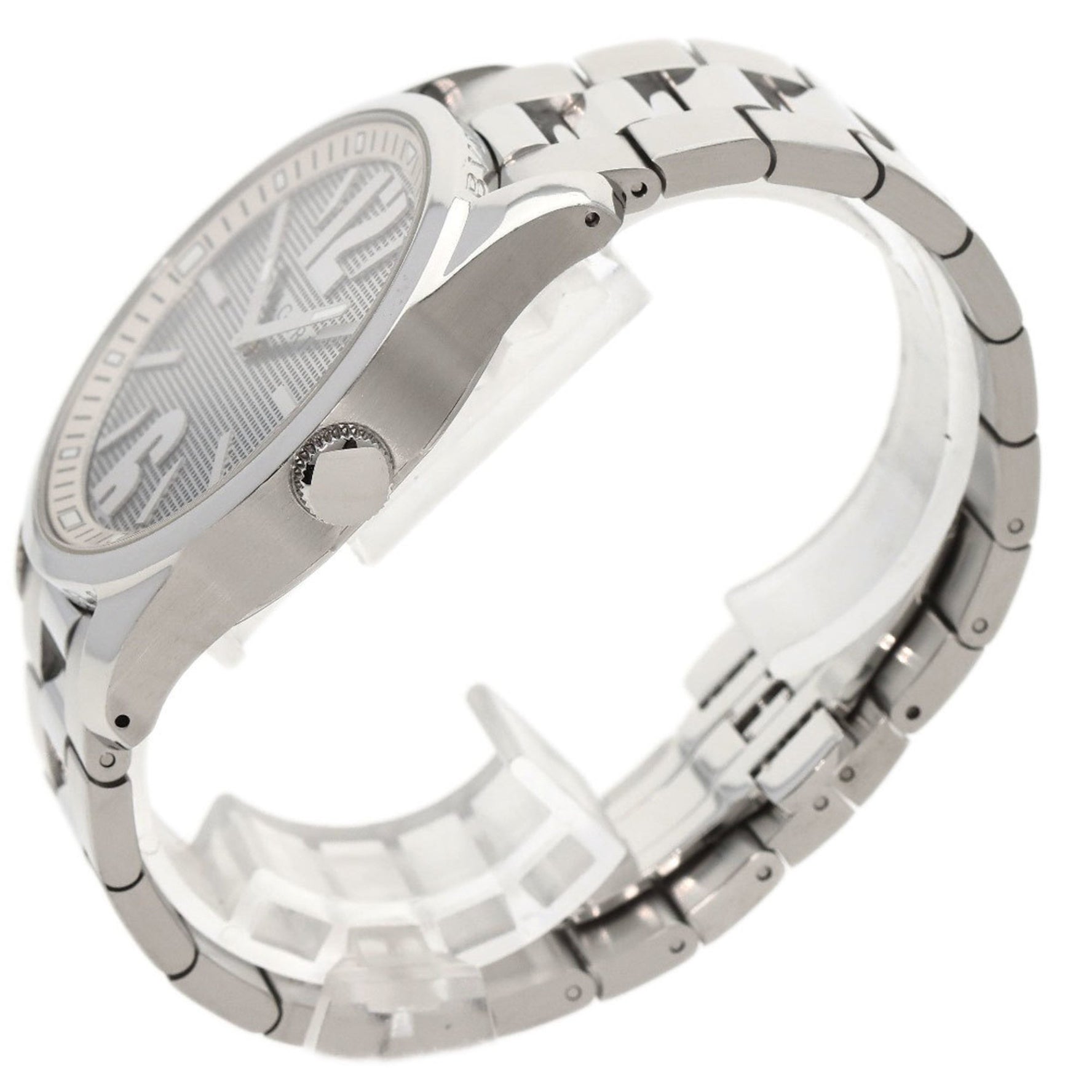 BVLGARI ST42SS Solotempo Watch Stainless Steel SS Men's