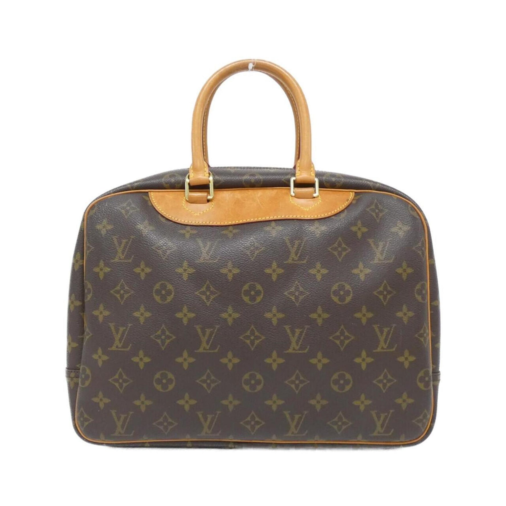 Louis Vuitton Monogram Bowling Vanity Handbag
