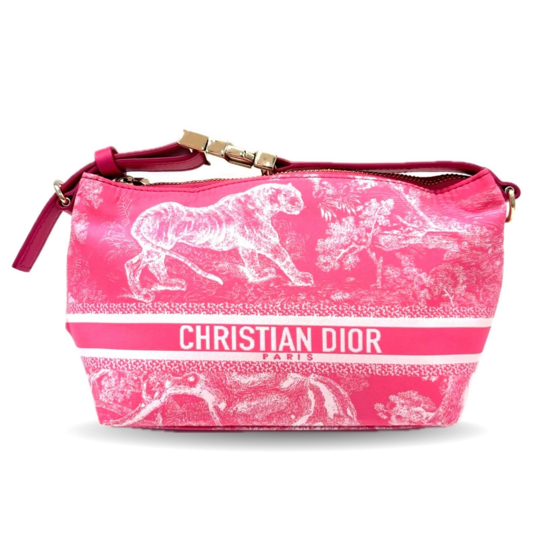 Christian Dior Dior DIORIVIERA Nomade Medium Pouch Toile de Jouy DIOR